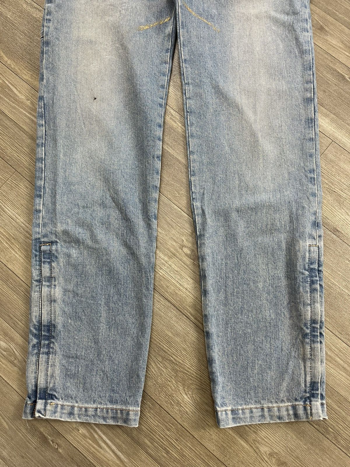 Issey Miyake 2000s Tsumori Chisato Issey Miyake Carpenter Faded Jeans Size US 29 - 4 Thumbnail
