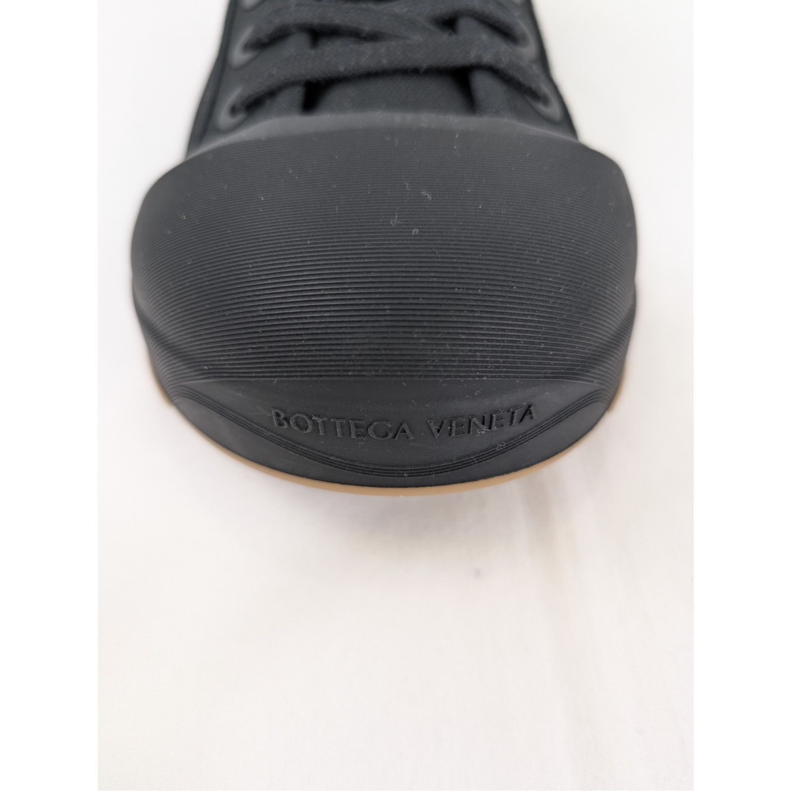 Bottega Veneta o1rshd1 Canvas Vulcan Sneaker in Black Size US 9 / EU 42 - 15 Thumbnail