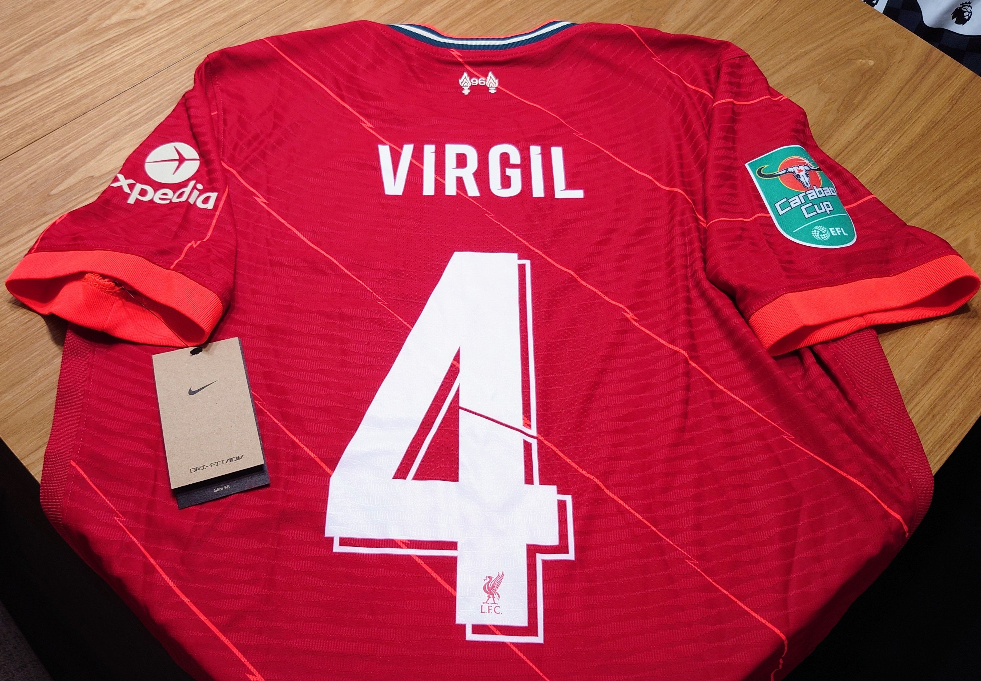 Nike Liverpool Carabao Cup Final Player Version Vigil Size US L / EU 52-54 / 3 - 2 Thumbnail