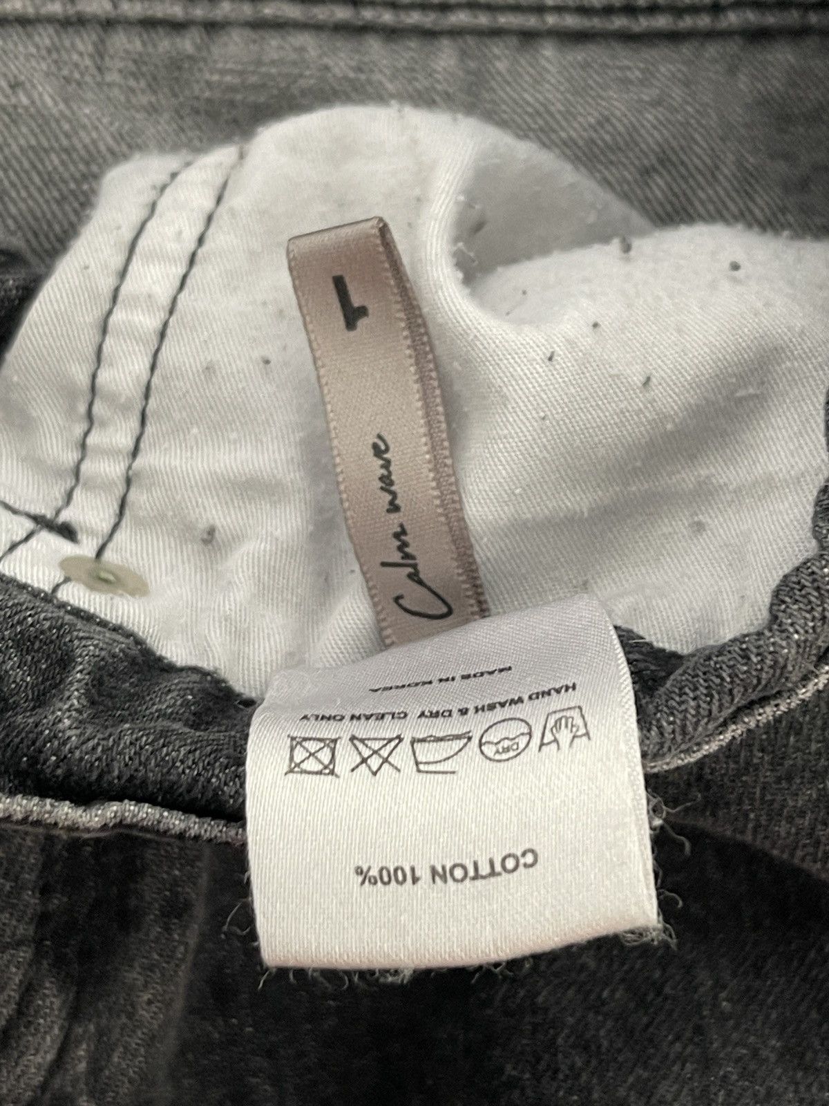 FAR FROM WHAT FAR FROM WHAT FLARE JEAN BLACK ARCHIVE Size US 32 / EU 48 - 6 Thumbnail