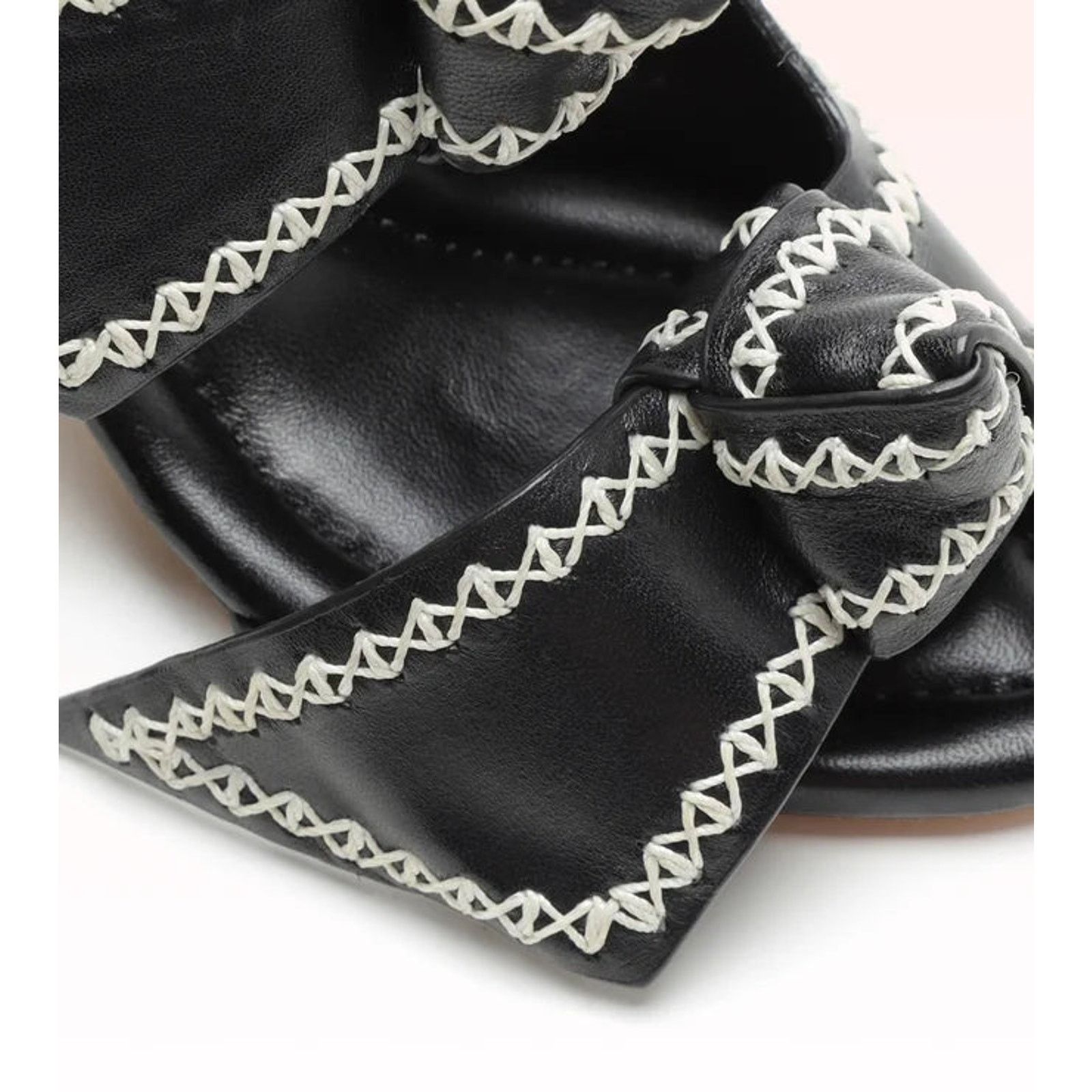 Alexandre Birman Alexandre Birman AsymmetricClarita Nappa Black Sandal EU36.5 Size US 6 / IT 36 - 5 Thumbnail