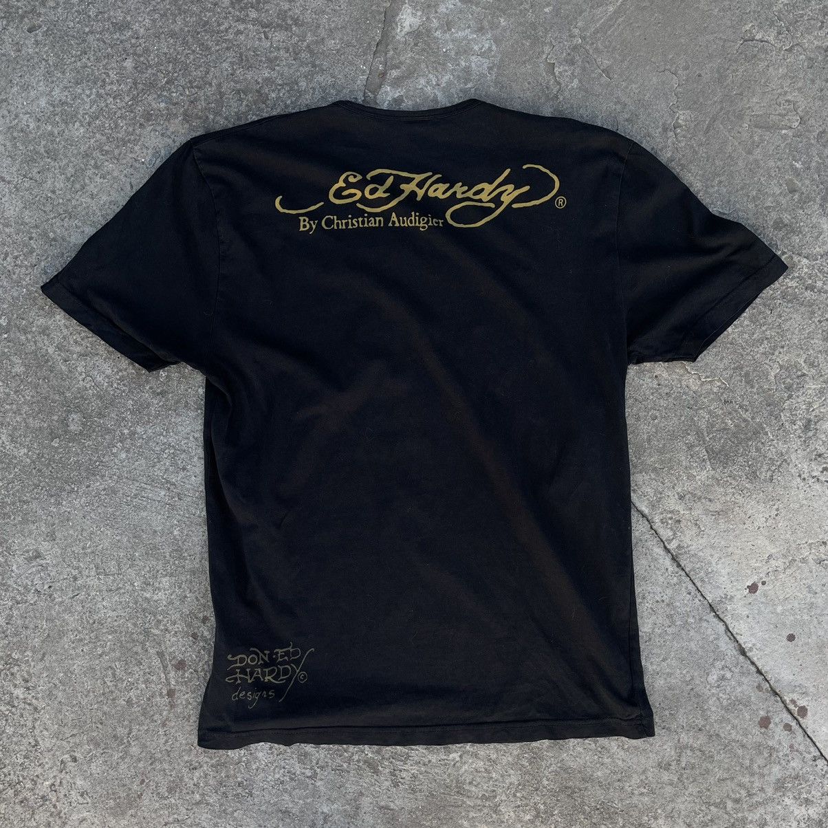 20471120 × Ed Hardy × Y/Project Vintage Ed Hardy T-shirts Big Logo Y2K 90s USA Japan Size US XXL / EU 58 / 5 - 2 Thumbnail