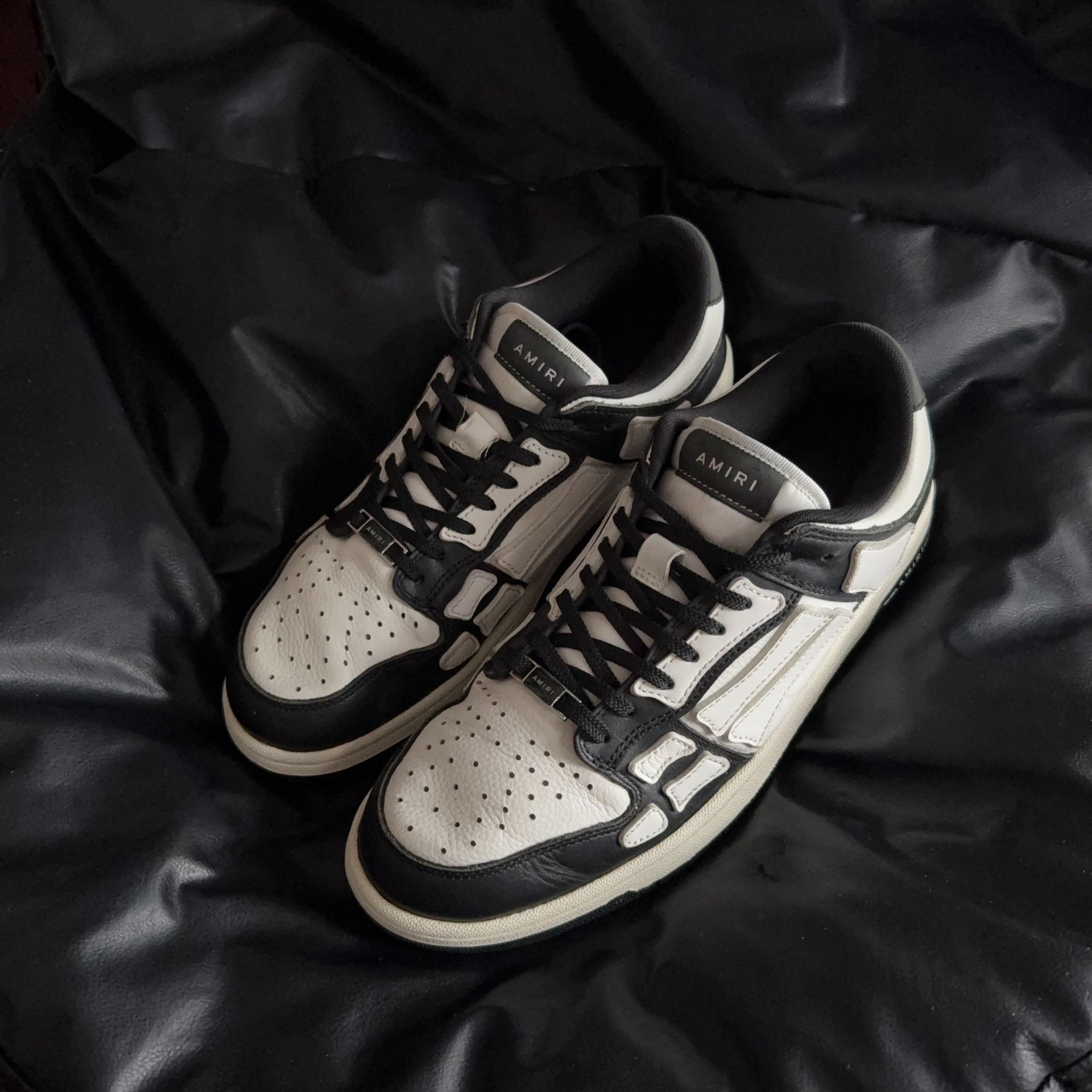 Amiri Amiri Black Lowtop Sneakers 44 Men Size US 10.5 / EU 43-44 - 1 Thumbnail
