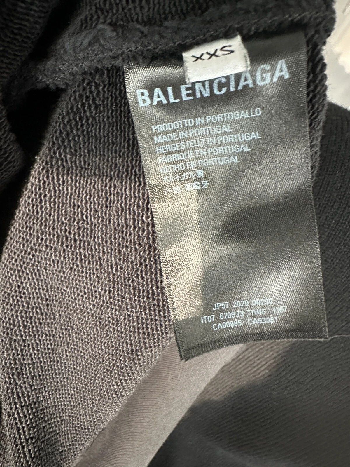 Balenciaga Olympic Torch Logo Hoodie
