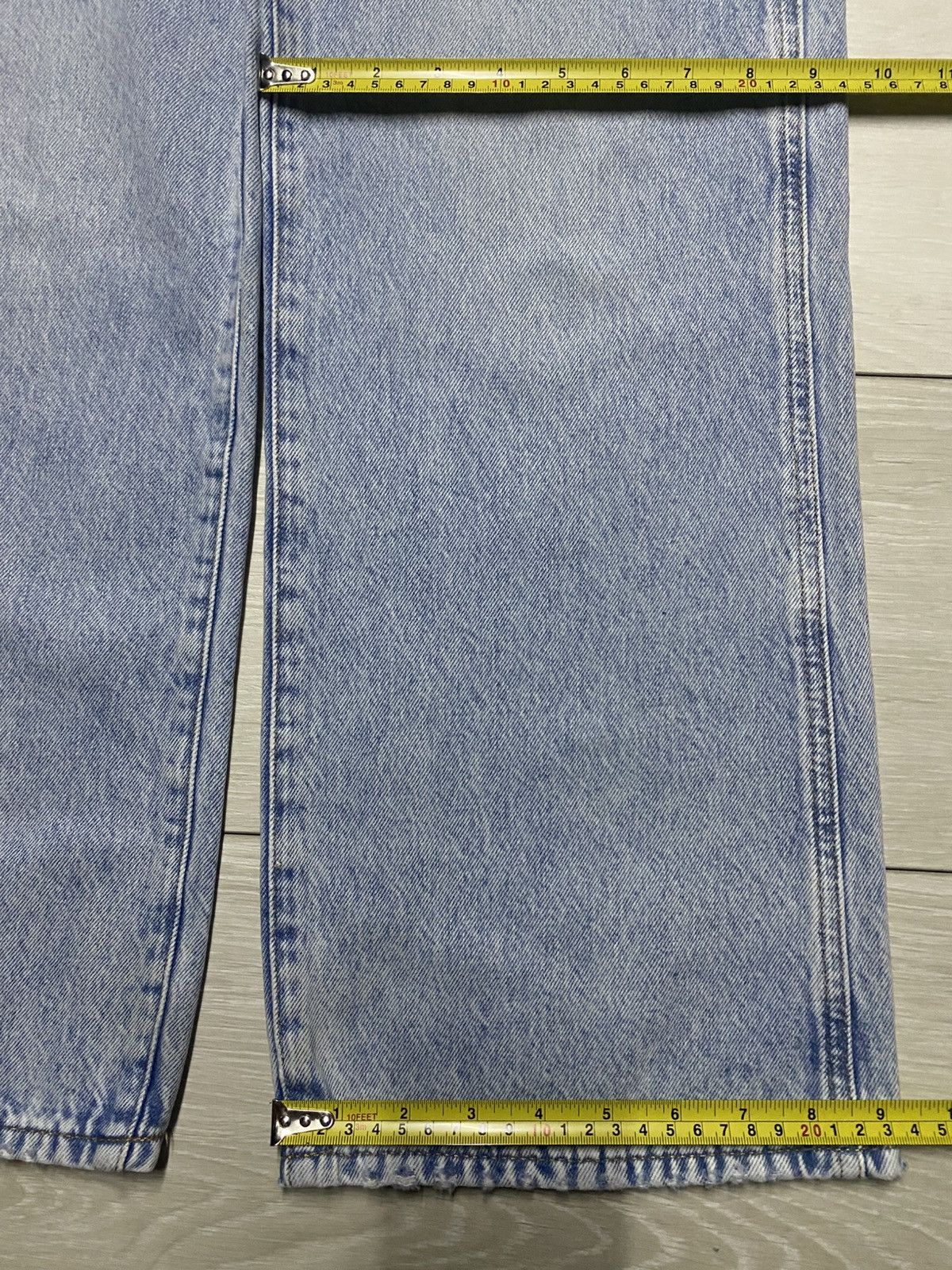 Gap Vintage Gap Carpenter Light Wash Baggy Jeans Size US 29 - 10 Thumbnail