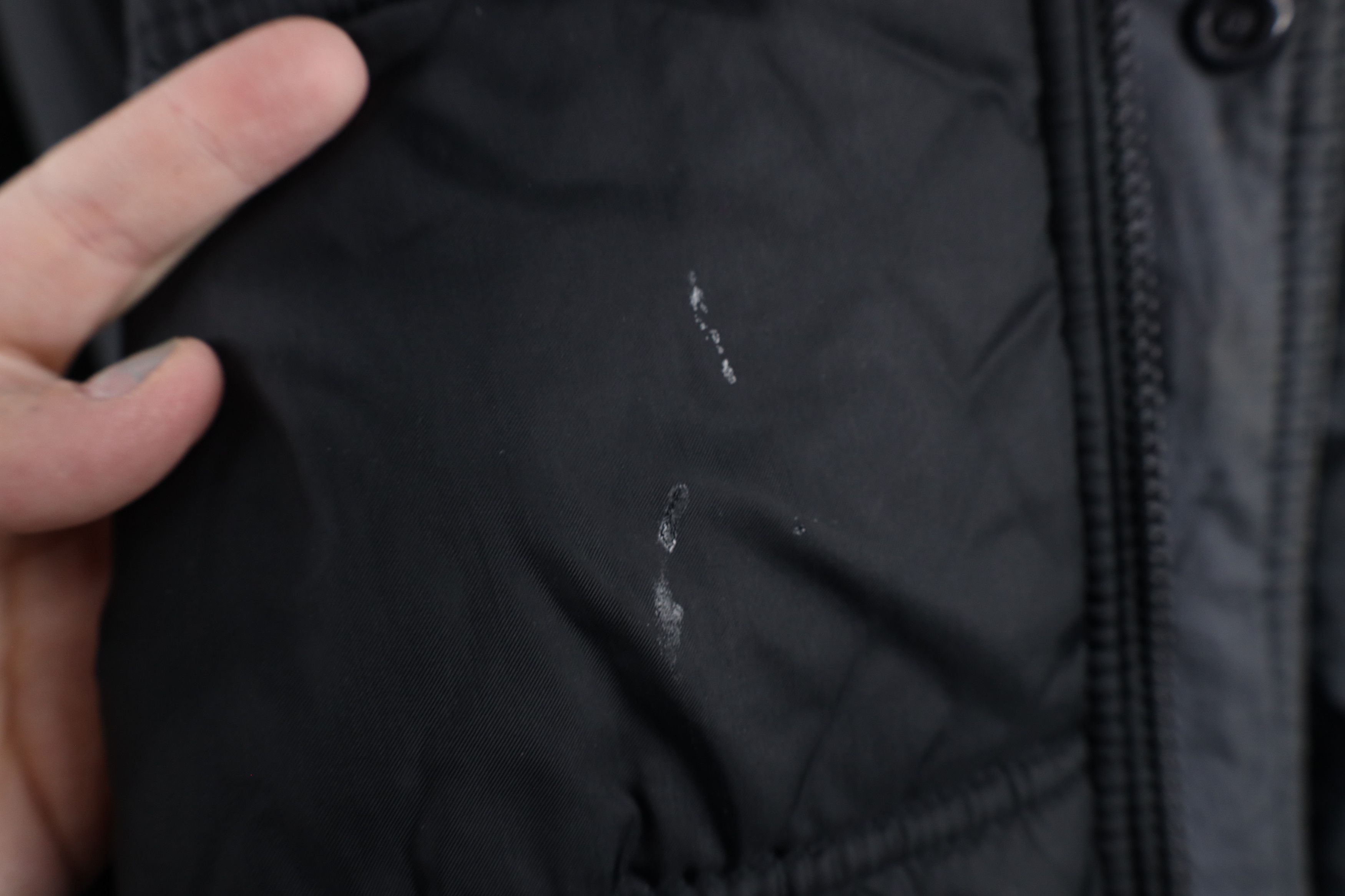 Nike × Vintage Vintage 90s Nike Swoosh Cape Hooded Full Length Parka Jacket Size US L / EU 52-54 / 3 - 11 Thumbnail