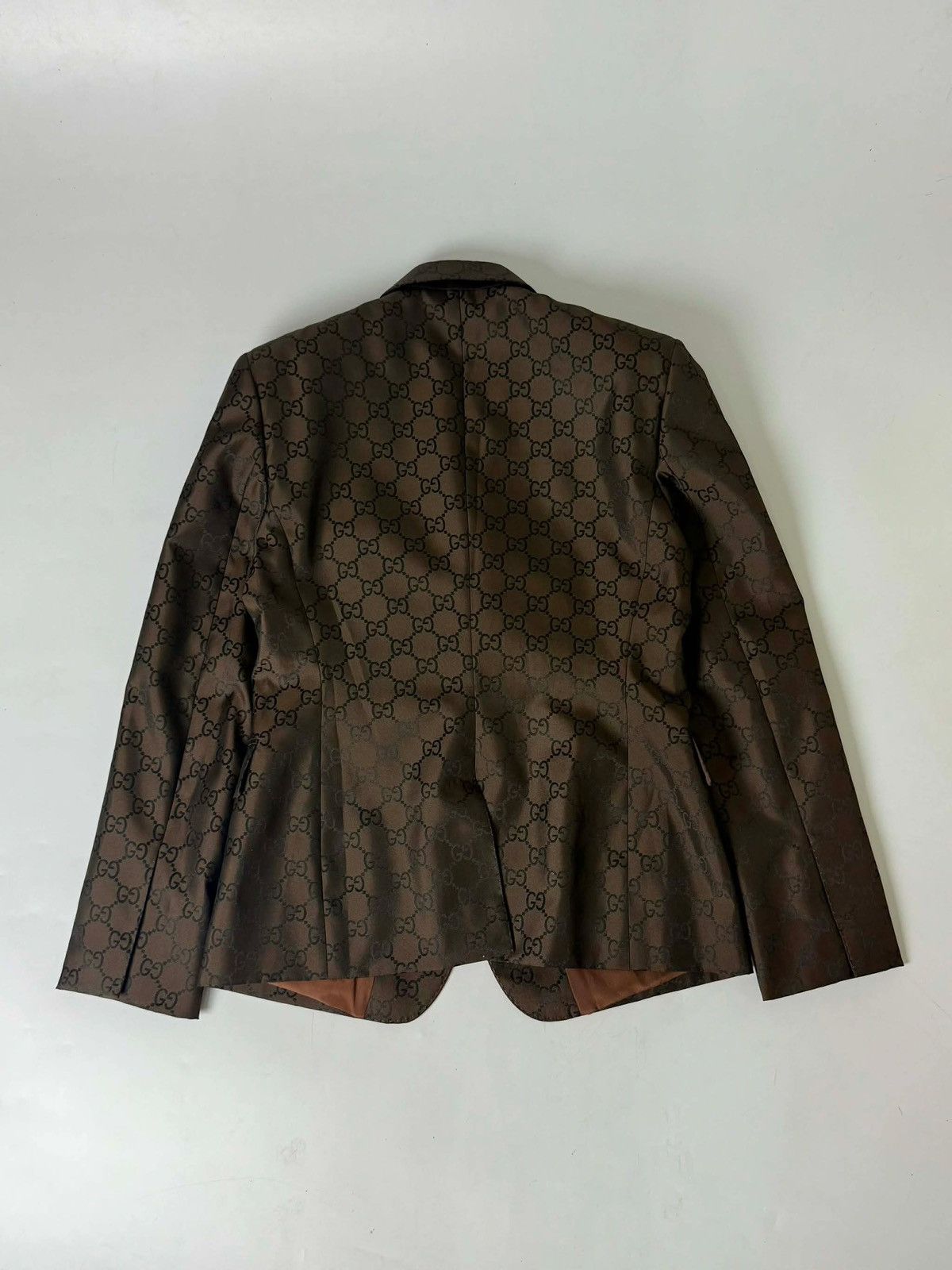 Gucci Gucci by Tom Ford 1998 Monogram Suit Blazer Size M / US 6-8 / IT 42-44 - 2 Thumbnail