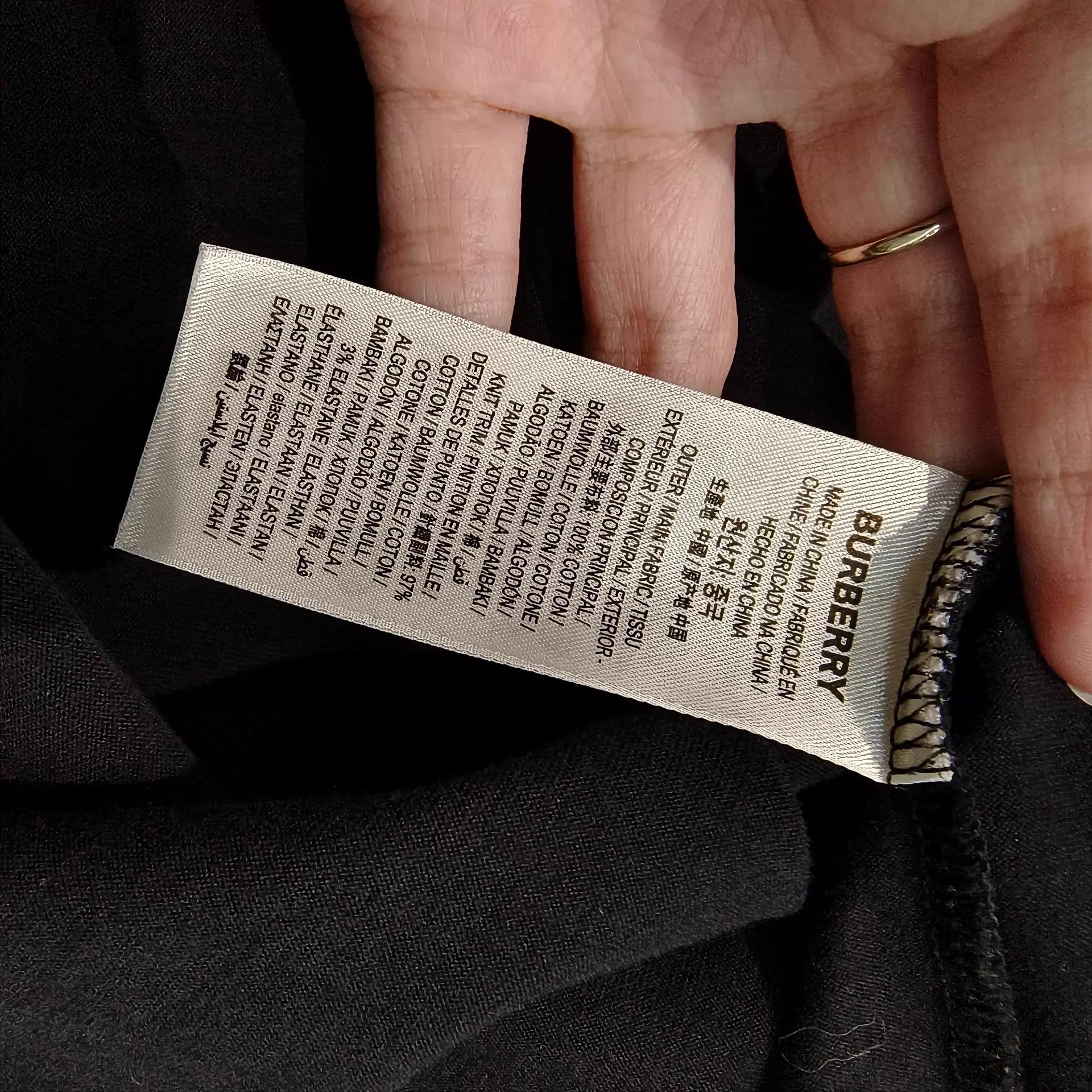 Burberry Burberry Color Blocked Chest Logo S Size US S / EU 44-46 / 1 - 5 Thumbnail