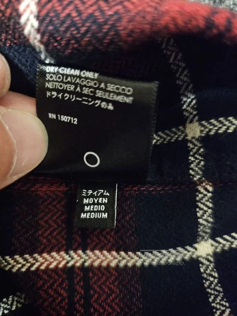 Amiri Amiri Red Plaid Button. Size US M / EU 48-50 / 2 - 6 Thumbnail