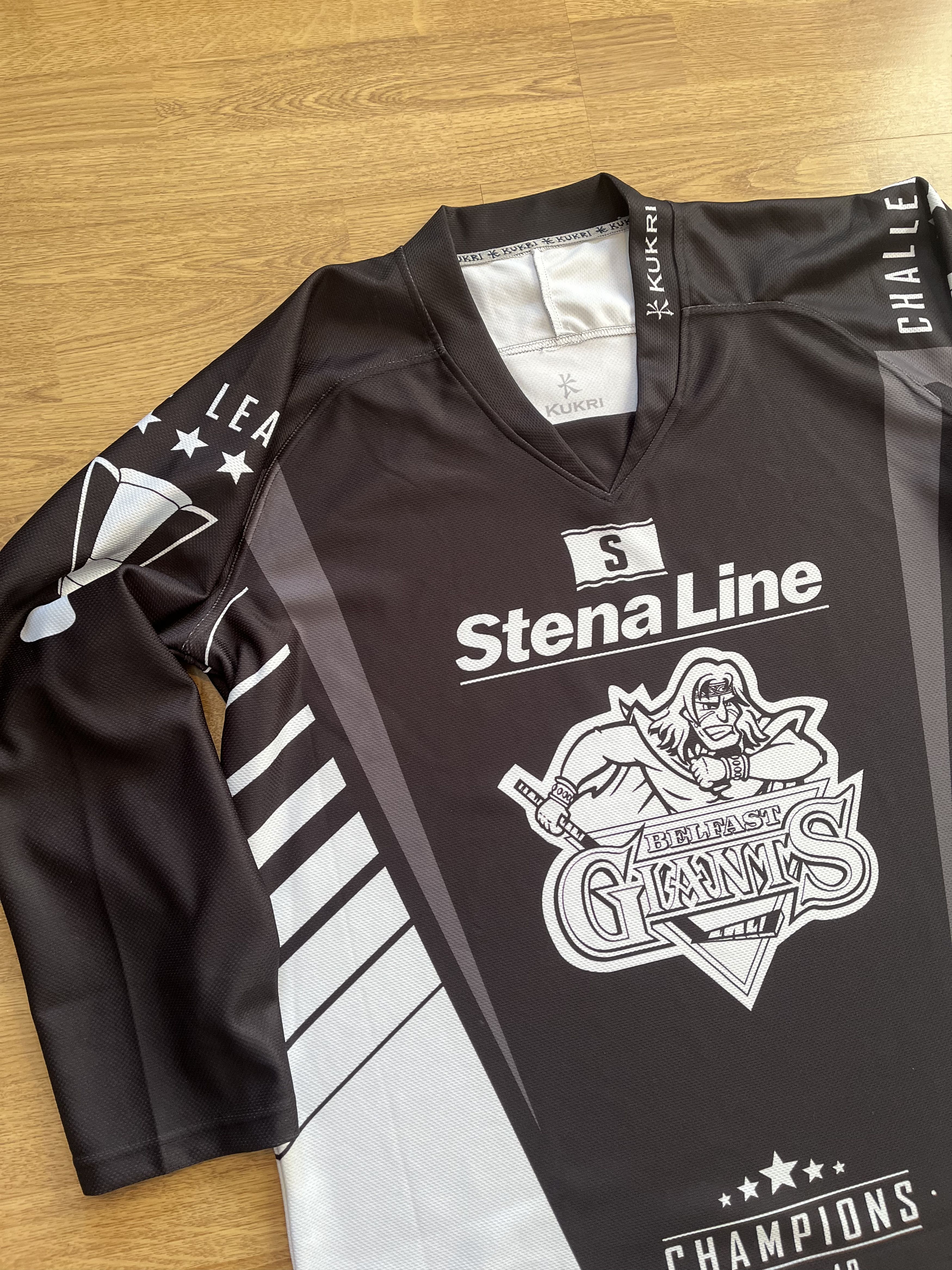 NHL Belfast Giants Ireland Kukri Hockey jersey kit Size US XL / EU 56 / 4 - 2 Thumbnail