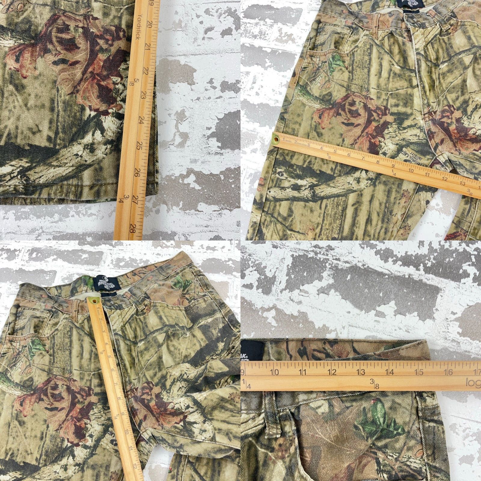 Vintage Vintage Mossy Oak Camo Jeans Men 36x30 Straight Leg Denim Pants Fall Winter Spring Summer Easy Care Size US 36 / EU 52 - 8 Thumbnail