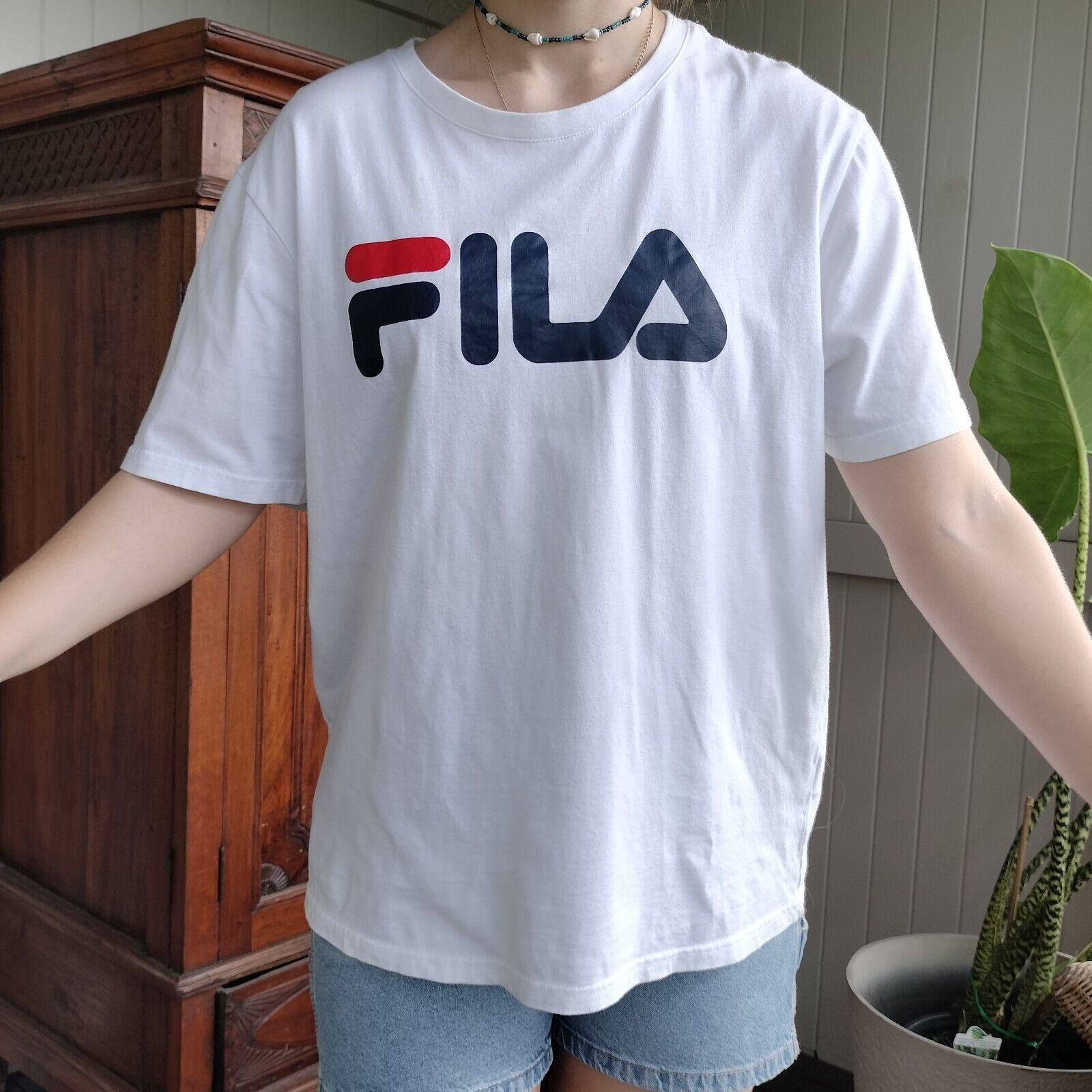 Fila Fila Mens T Shirt Short Sleeve Crew Neck Graphic Print Size US XXL / EU 58 / 5 - 4 Thumbnail