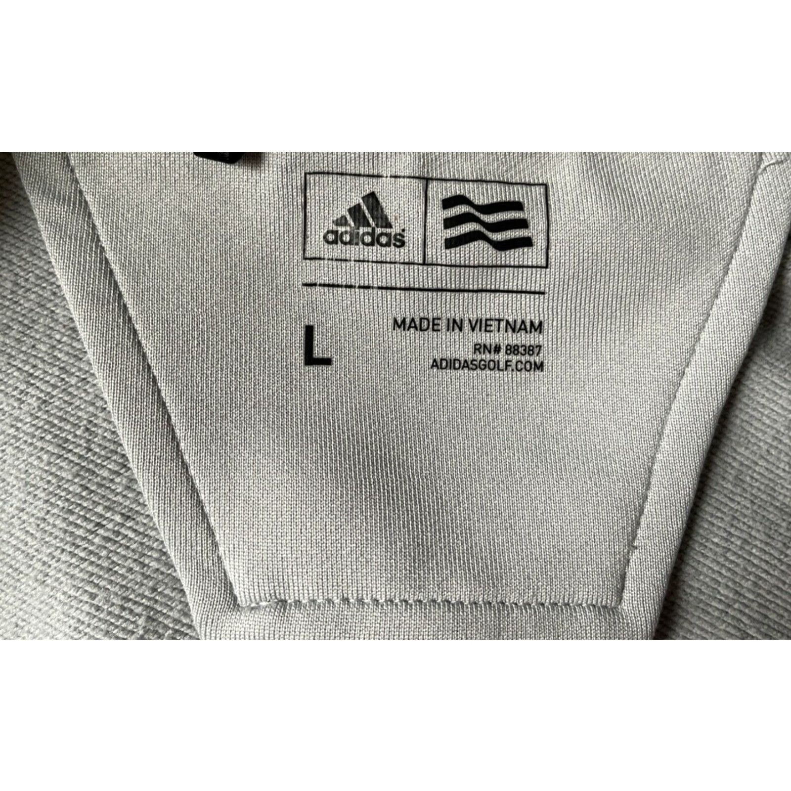 Adidas Adidas Full Zip Lightweight Jacket Mens Sz L Chrome MSRP0 Size US L / EU 52-54 / 3 - 4 Thumbnail