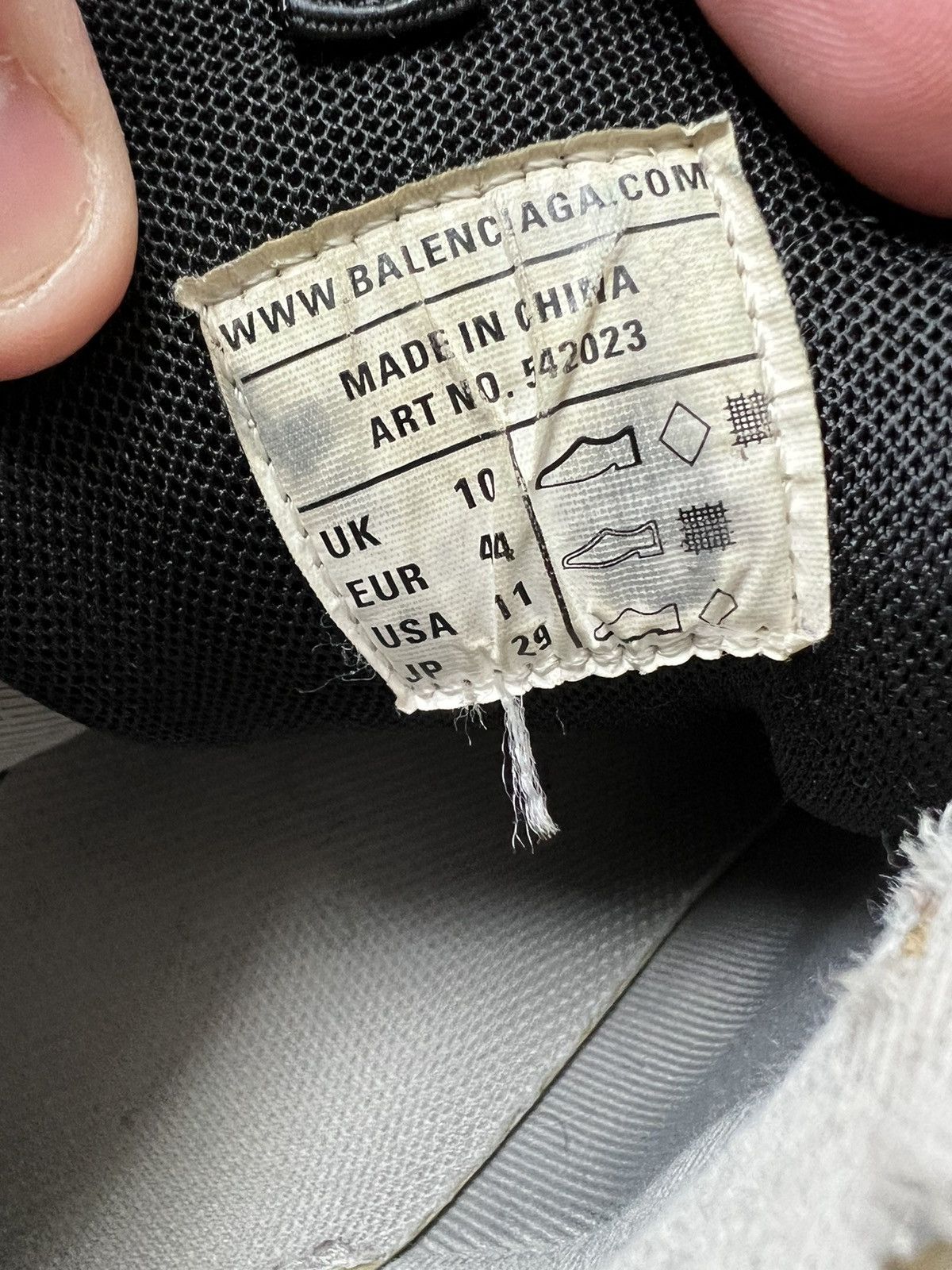 Balenciaga Balenciaga Track Trainer blue orange size 11 EU 44 Size US 11 / EU 44 - 8 Thumbnail