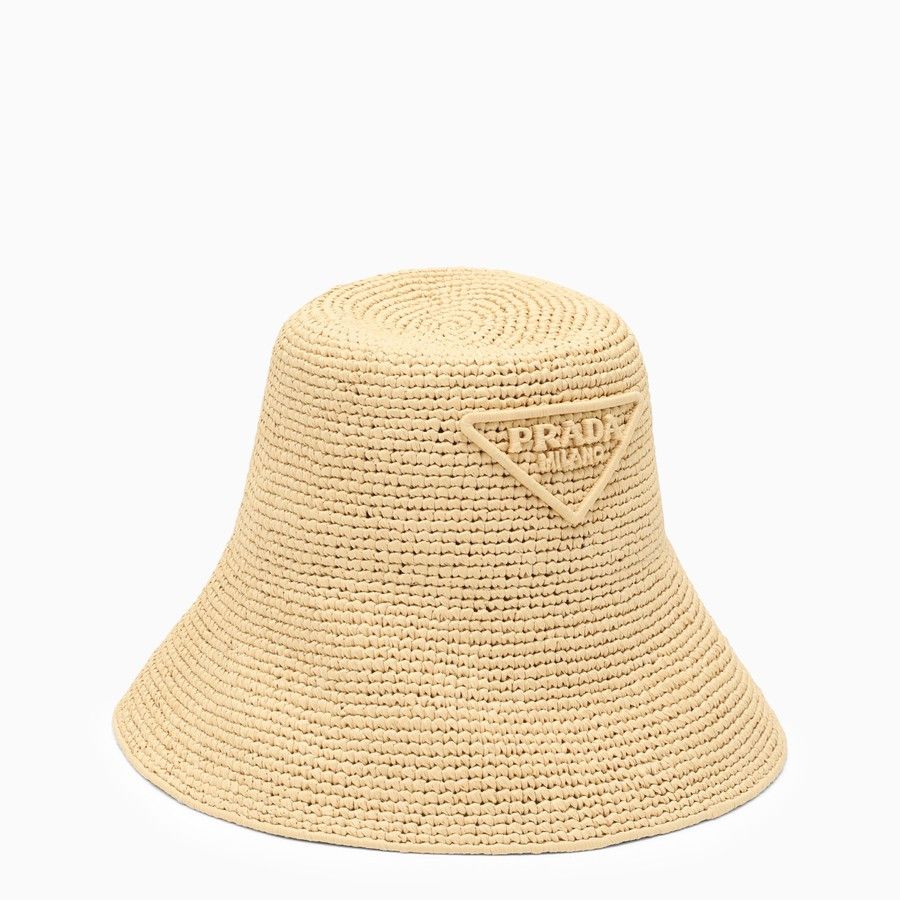 image of Prada O1D2Blof01223 Hat In Pink Size; S, Women's