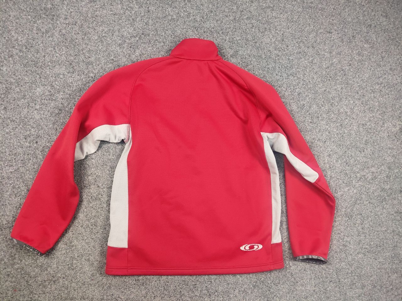 Salomon Vintage Salomon Lab Logo Zip Red Fleece Long sleeve pullover Size US M / EU 48-50 / 2 - 11 Thumbnail