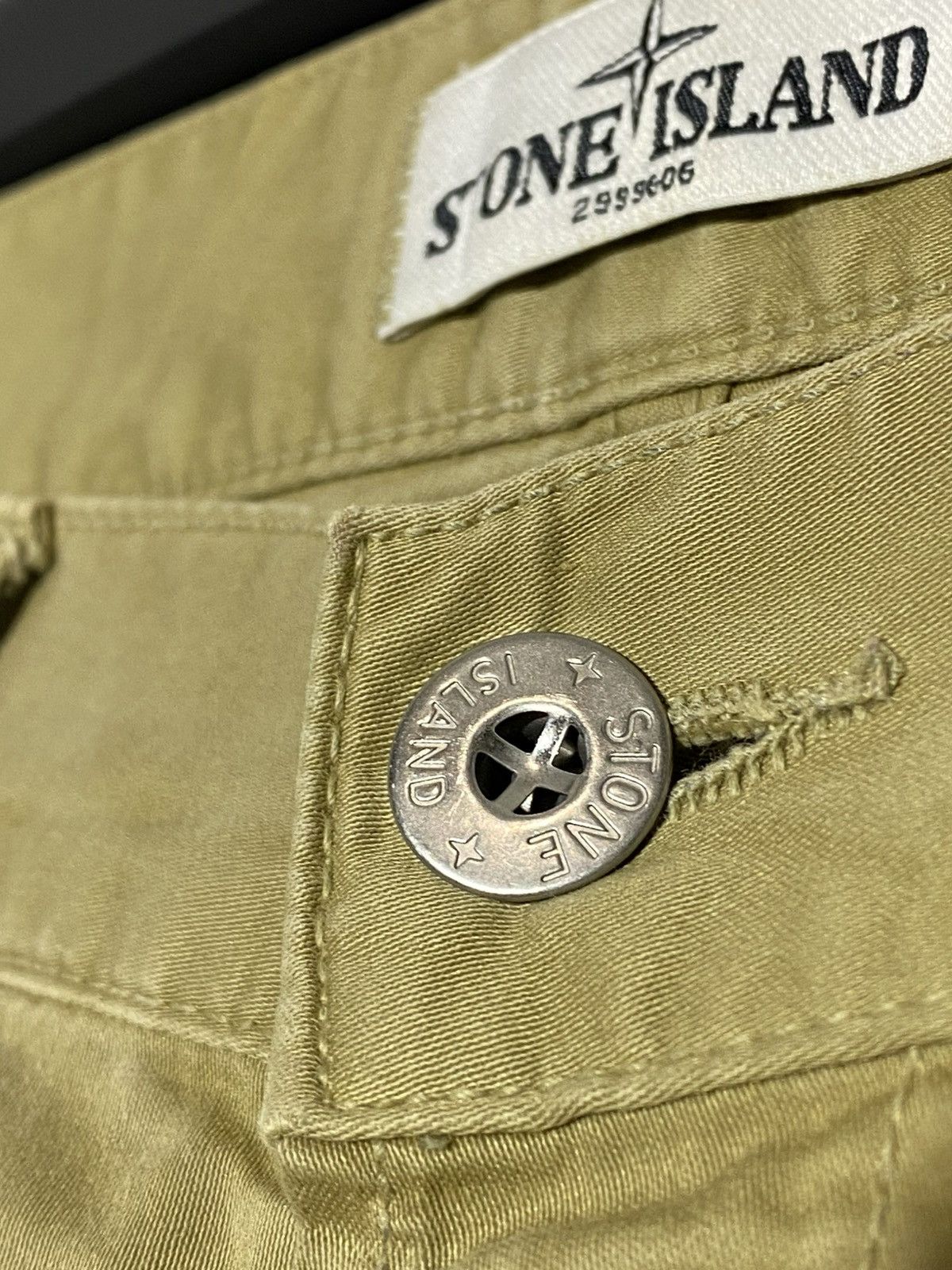 Stone Island Vintage Stone Island Pants Beige Luxury Pants 32x34 Size US 32 / EU 48 - 9 Thumbnail