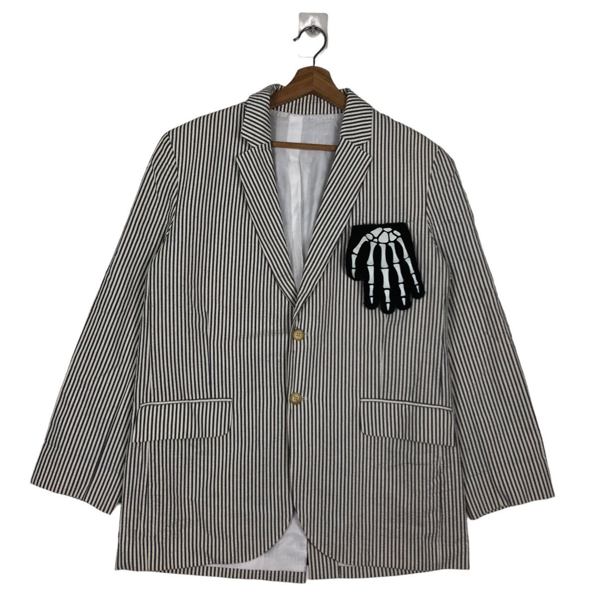 A.P.C. 🔥Hikory Chore Work Jacket A.P.C Issey Miyake Japan Size US S / EU 44-46 / 1 - 2 Thumbnail