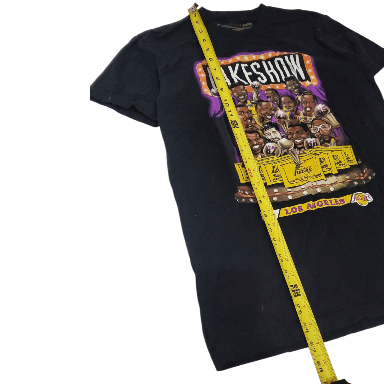 Mitchell & Ness Mitchell & Ness Lakers Lake Show Caricature T-Shirt Size US S / EU 44-46 / 1 - 6 Thumbnail