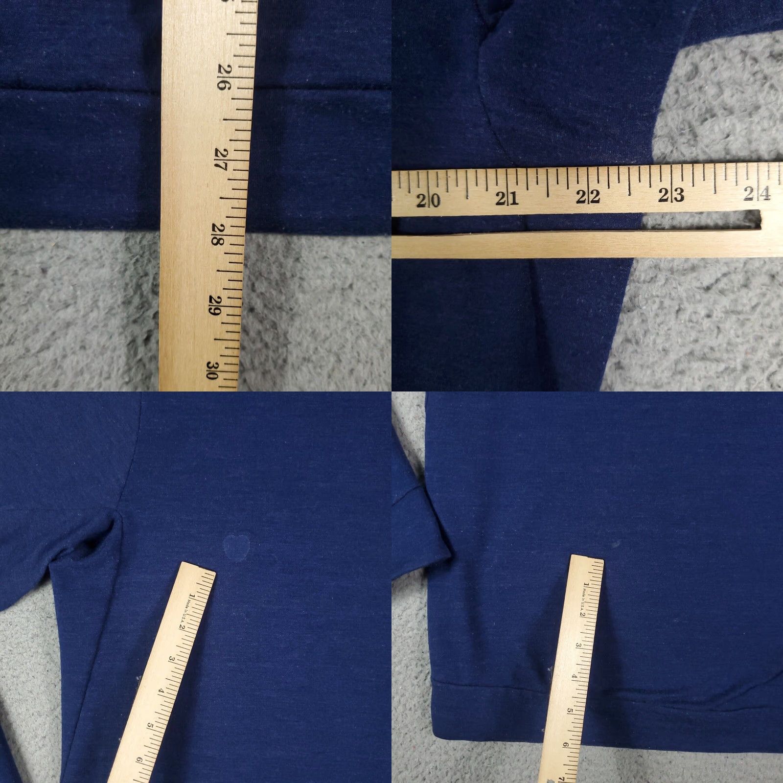 Nike Nike Mens Blue 1/4 Zip Pullover Sweater Dri Fit Long Sleeve Large Size US L / EU 52-54 / 3 - 8 Thumbnail