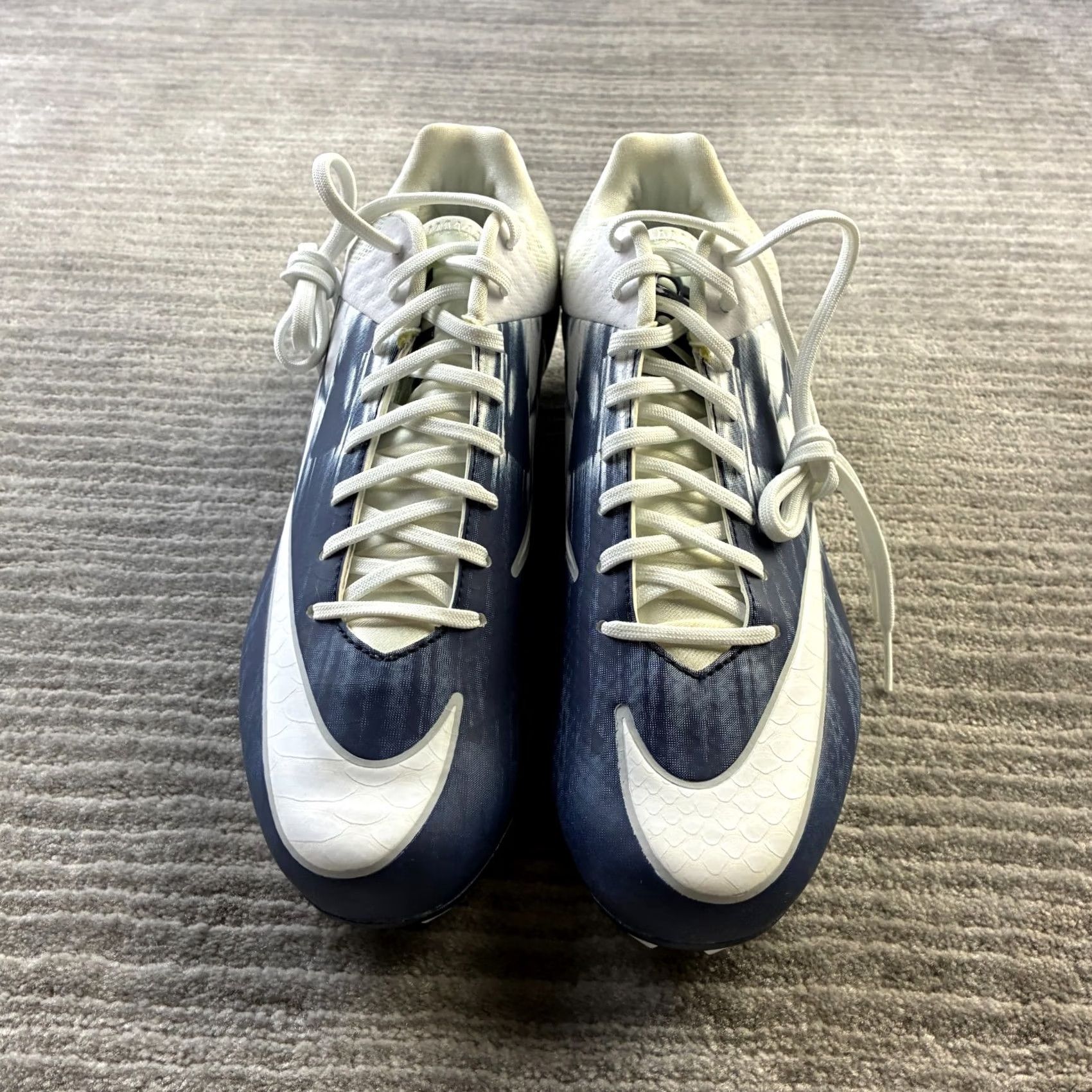 Nike Nike Vapor Speed 2 Mens Football Cleats Blue White Size 11 Lax Cleats Low Top Shoe Nike Mens Football Cleats Blue White Size 11 Size US 11 / EU 44 - 4 Thumbnail