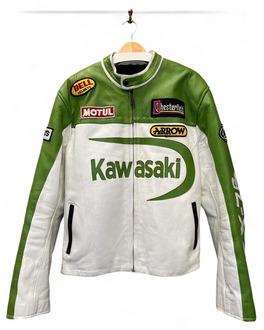 Kawasaki Motorbike Leather Racing Jacket ?