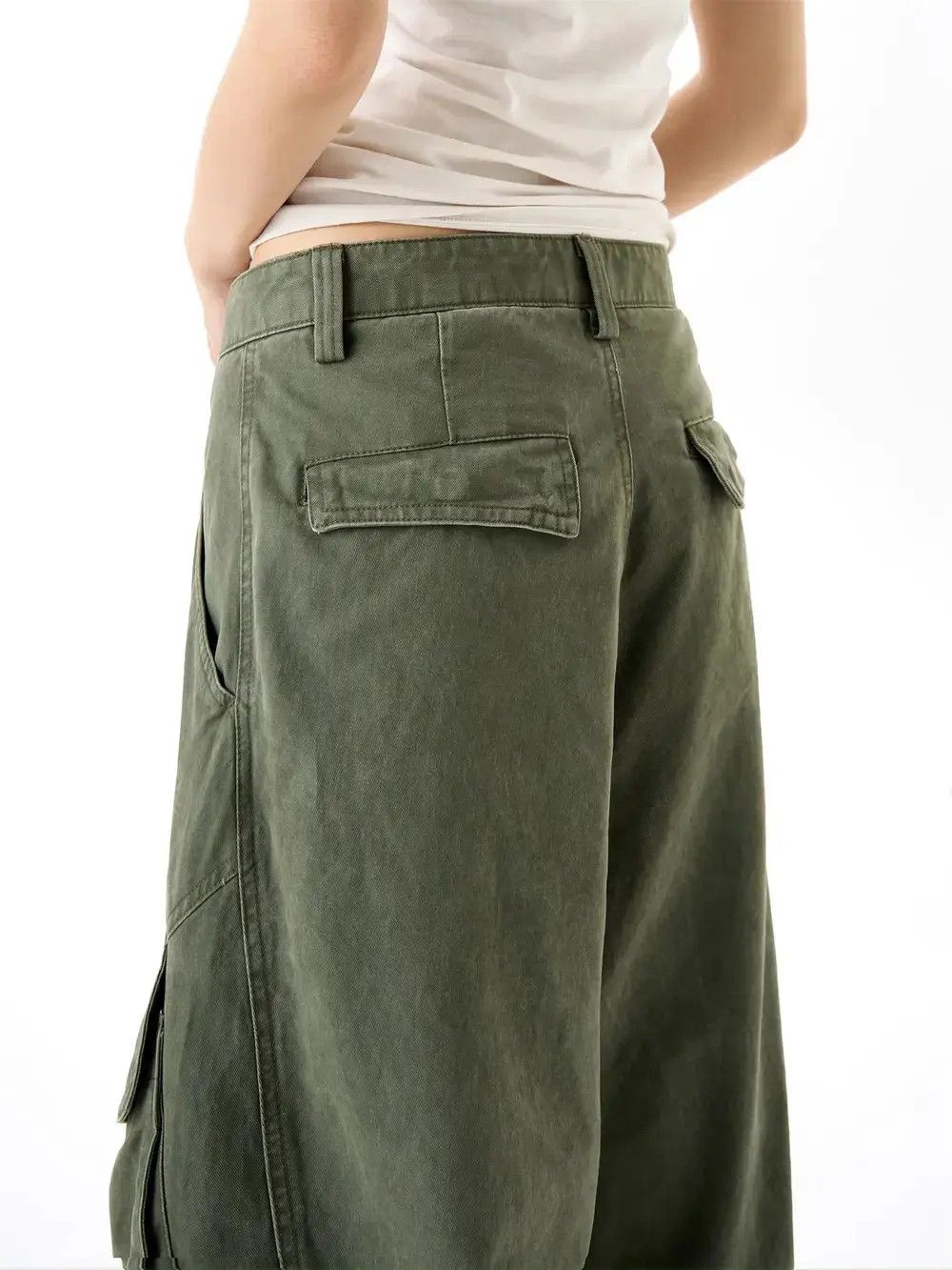 Japanese Brand × Vintage Retro Deconstructed Loose Casual Pants Size US 30 / EU 46 - 6 Thumbnail