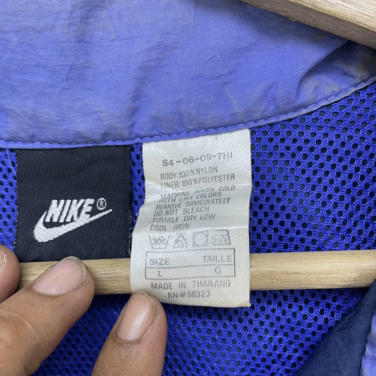 Nike 🔥Vintage Nike Light Jacket Size US L / EU 52-54 / 3 - 12 Thumbnail