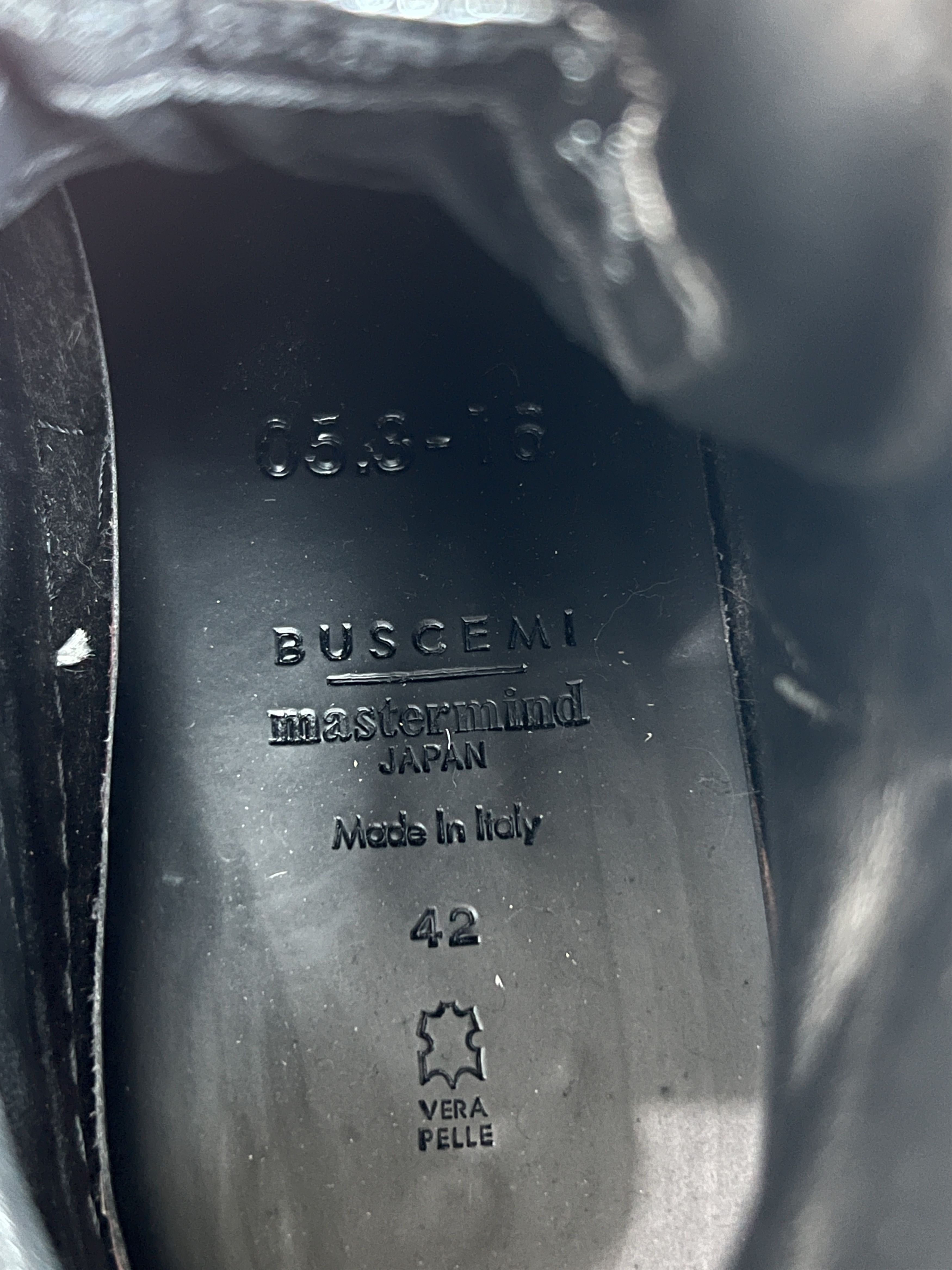 Mastermind Japan Buscemi x Mastermind Japan Lock Hi Sneakers EU42 Size US 9 / EU 42 - 18 Thumbnail