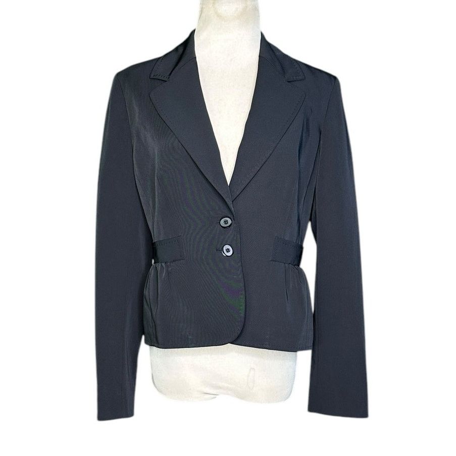 Nine West NINE WEST black two button blazer size 8P Size M / US 6-8 / IT 42-44 - 13 Thumbnail