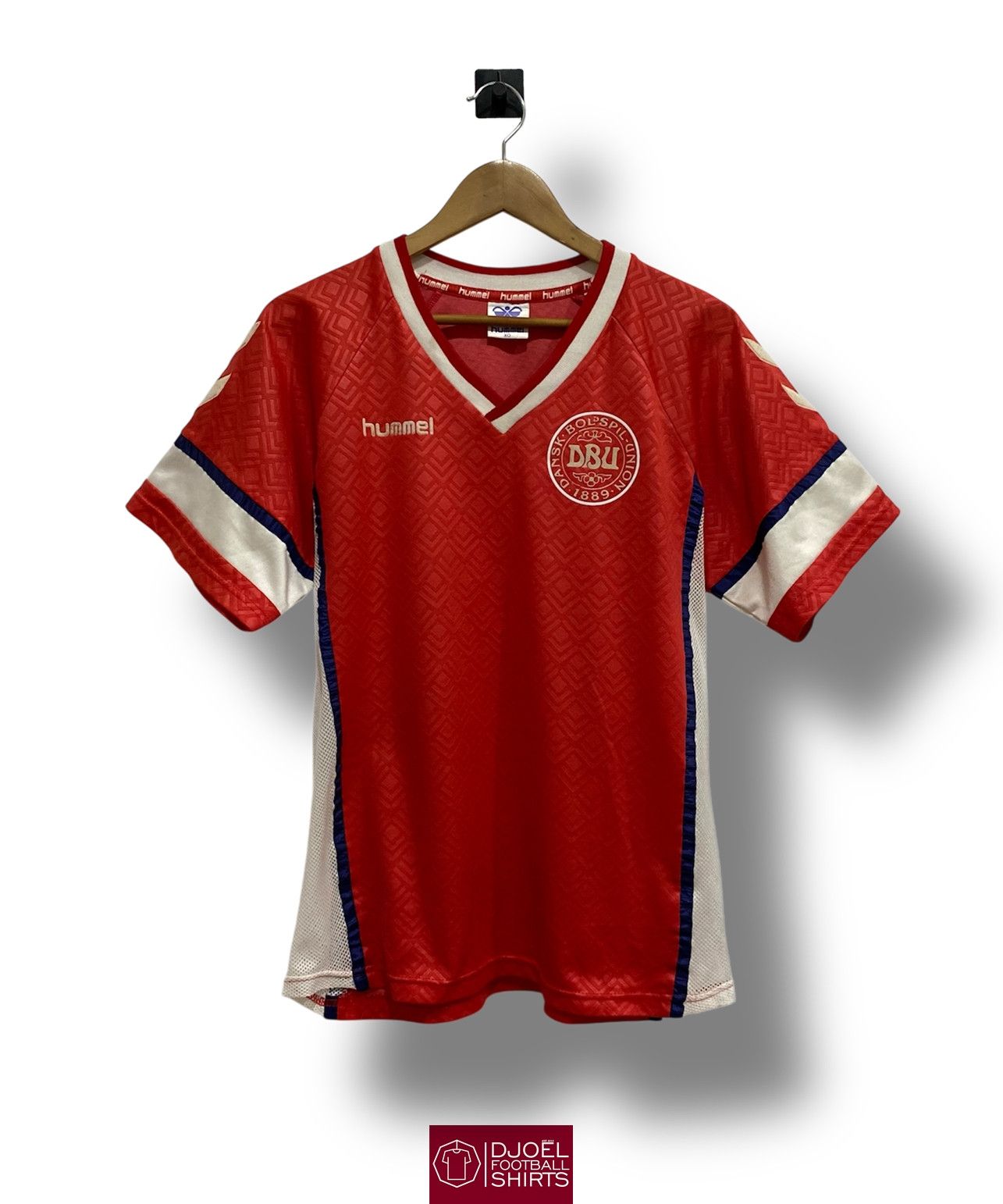 Hummel × Vintage Denmark National Team 1990 Home Brian Laudrup #11 Ultra Rare Size US M / EU 48-50 / 2 - 1 Thumbnail