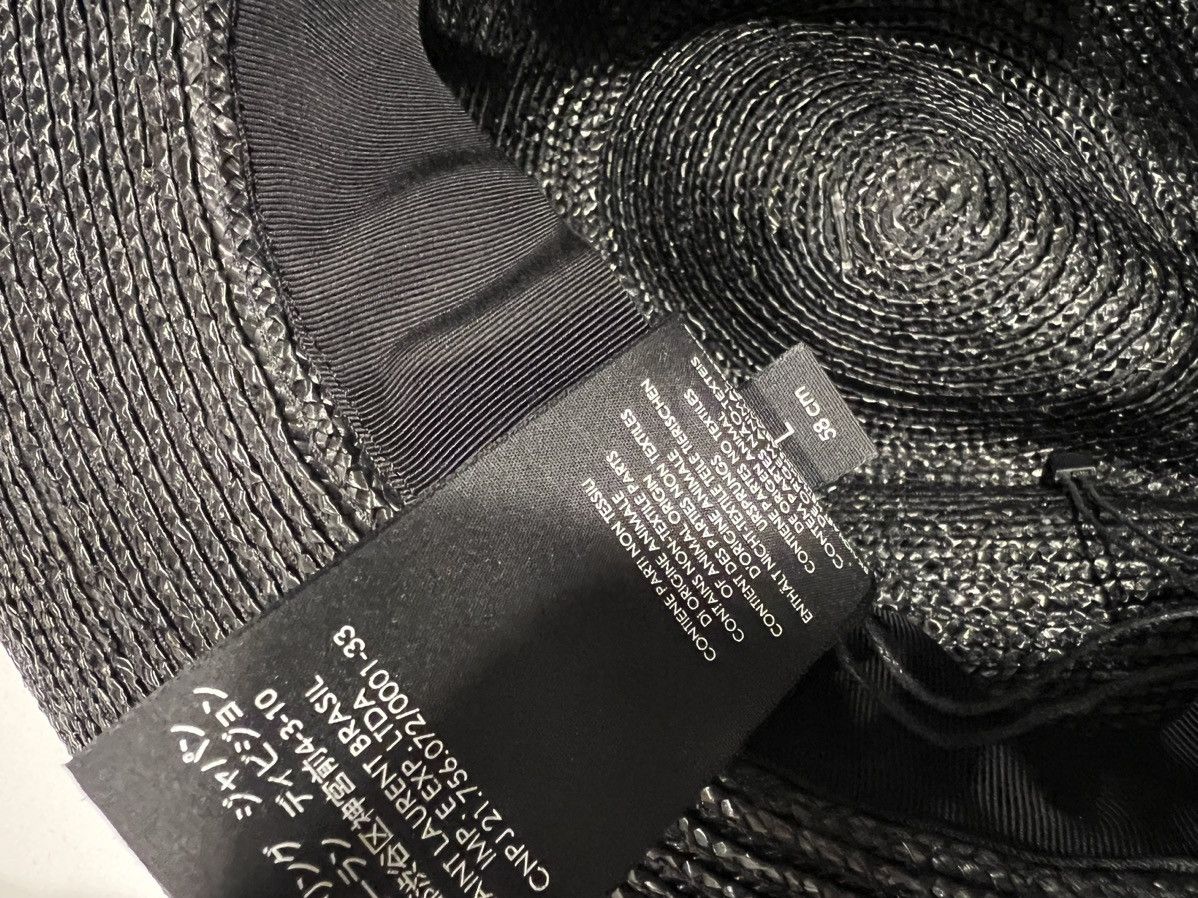 Saint Laurent Paris Saint Laurent straw hat. 58/L Size ONE SIZE - 5 Thumbnail