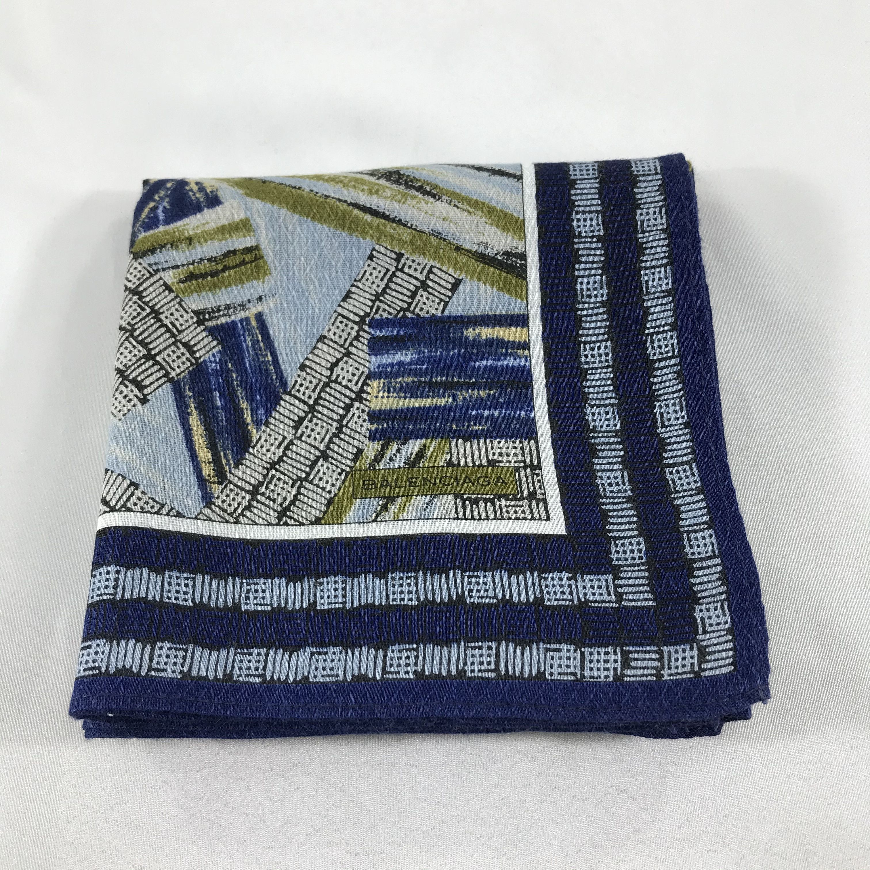 Vintage Balenciaga Handkerchief Neckerchief Bandana H633 Size ONE SIZE - 6 Thumbnail