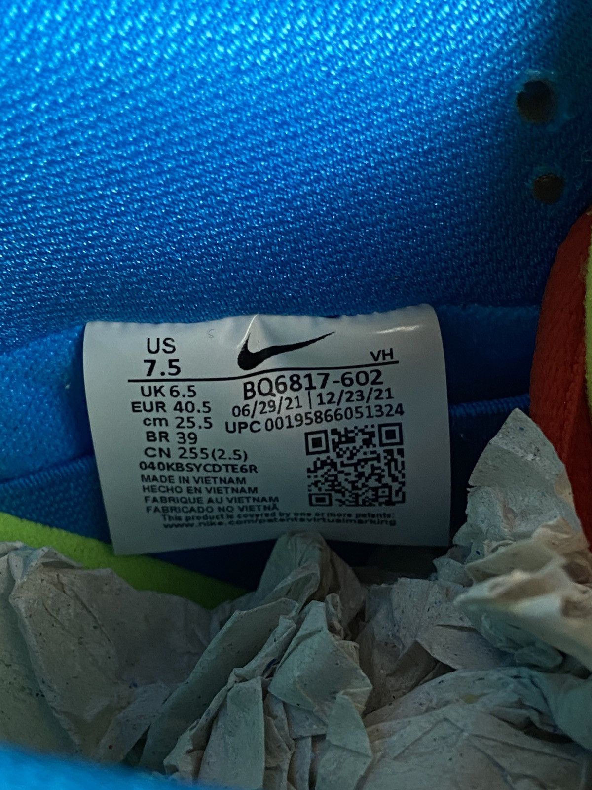 Adidas Used Nike SB Dunk Low Pro "Bart Simpson" Authentic 7,5US Size US 7.5 / EU 40-41 - 11 Thumbnail