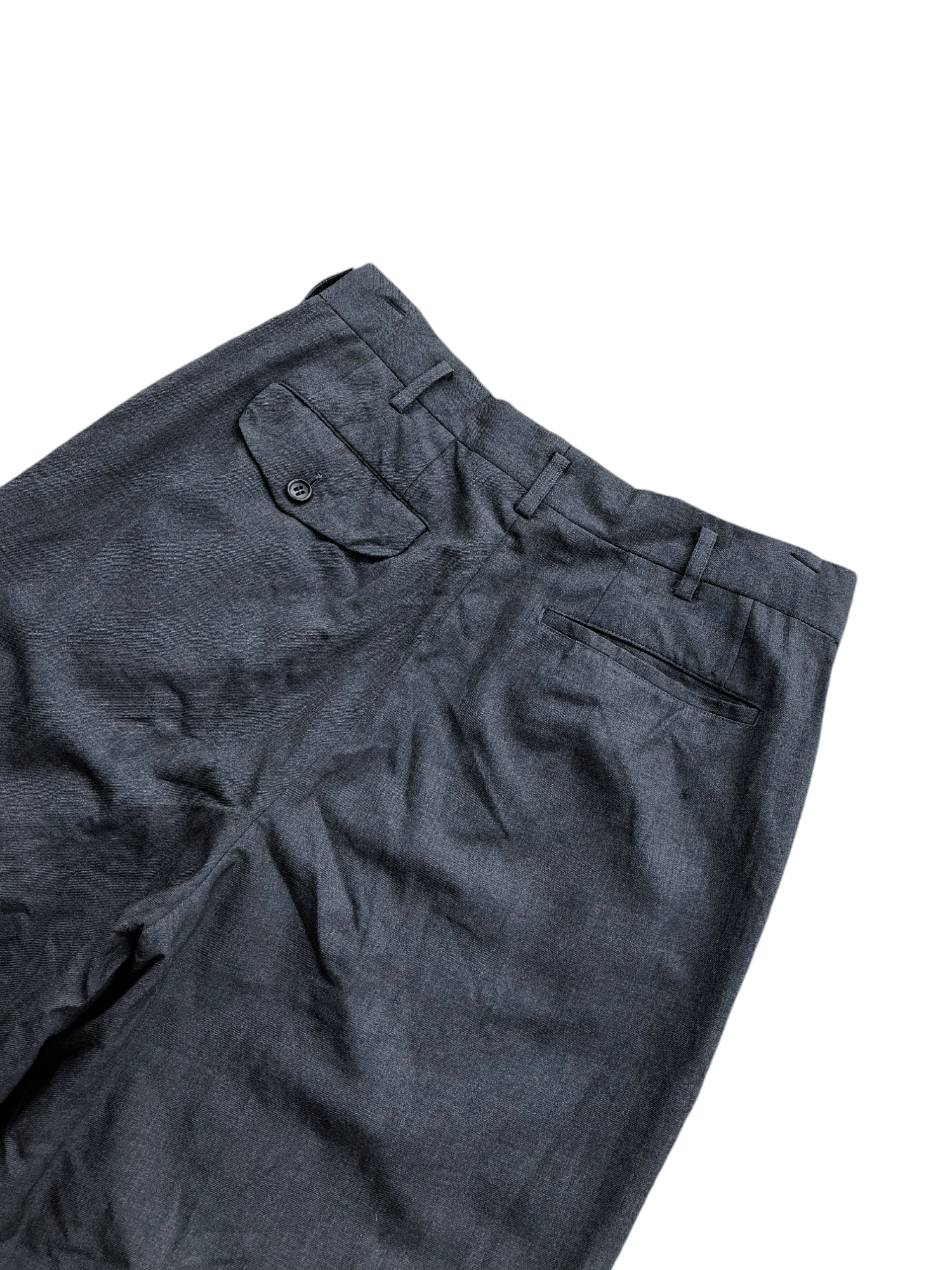 Comme des Garcons AD1992 Comme des Garcons wool Pleated trouser Size US 30 / EU 46 - 4 Thumbnail