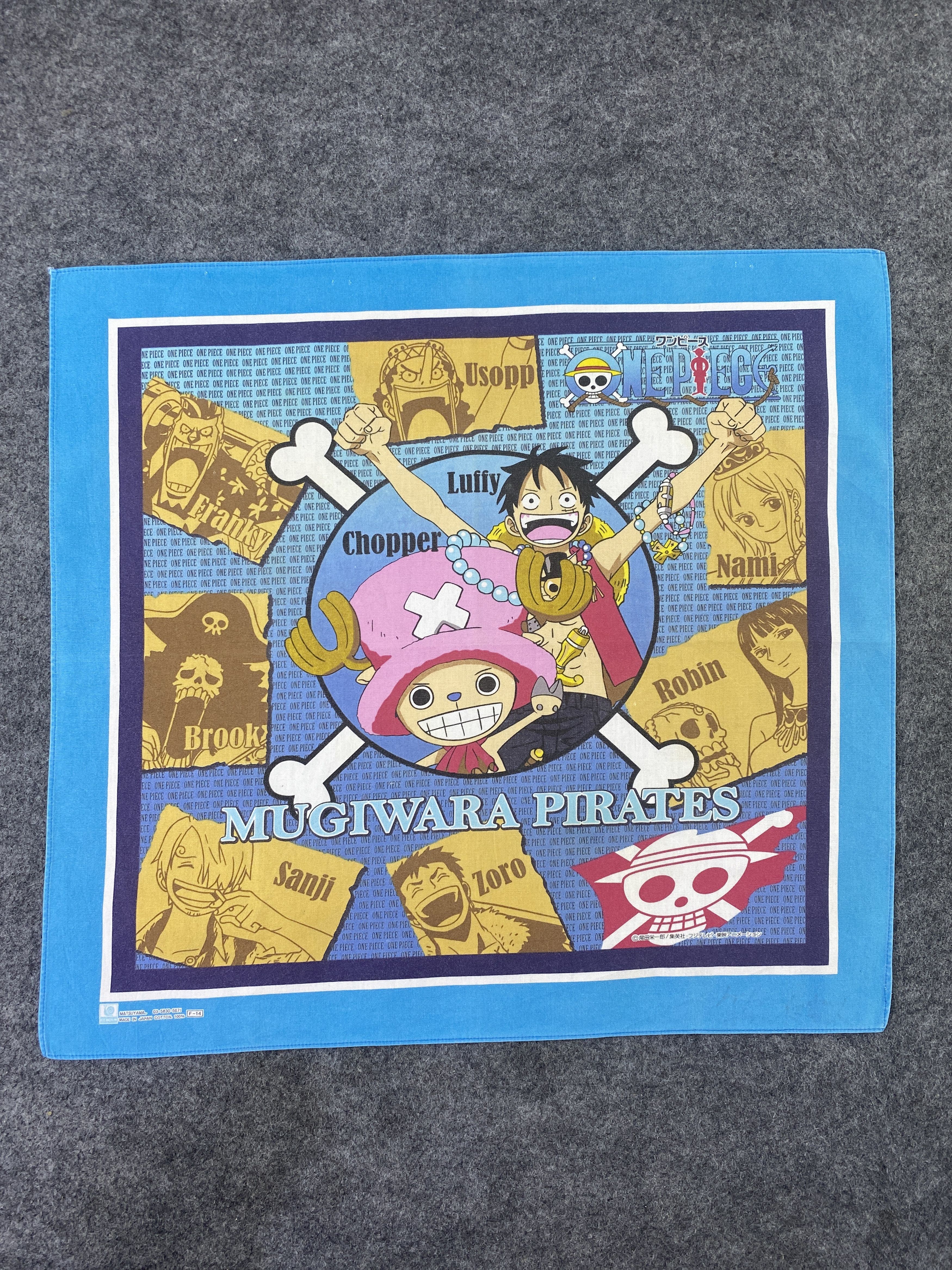Anime × Japanese Brand × One Piece One Piece Scarf / Handkerchief / Bandana / Headscarf-B141 Size ONE SIZE - 1 Thumbnail