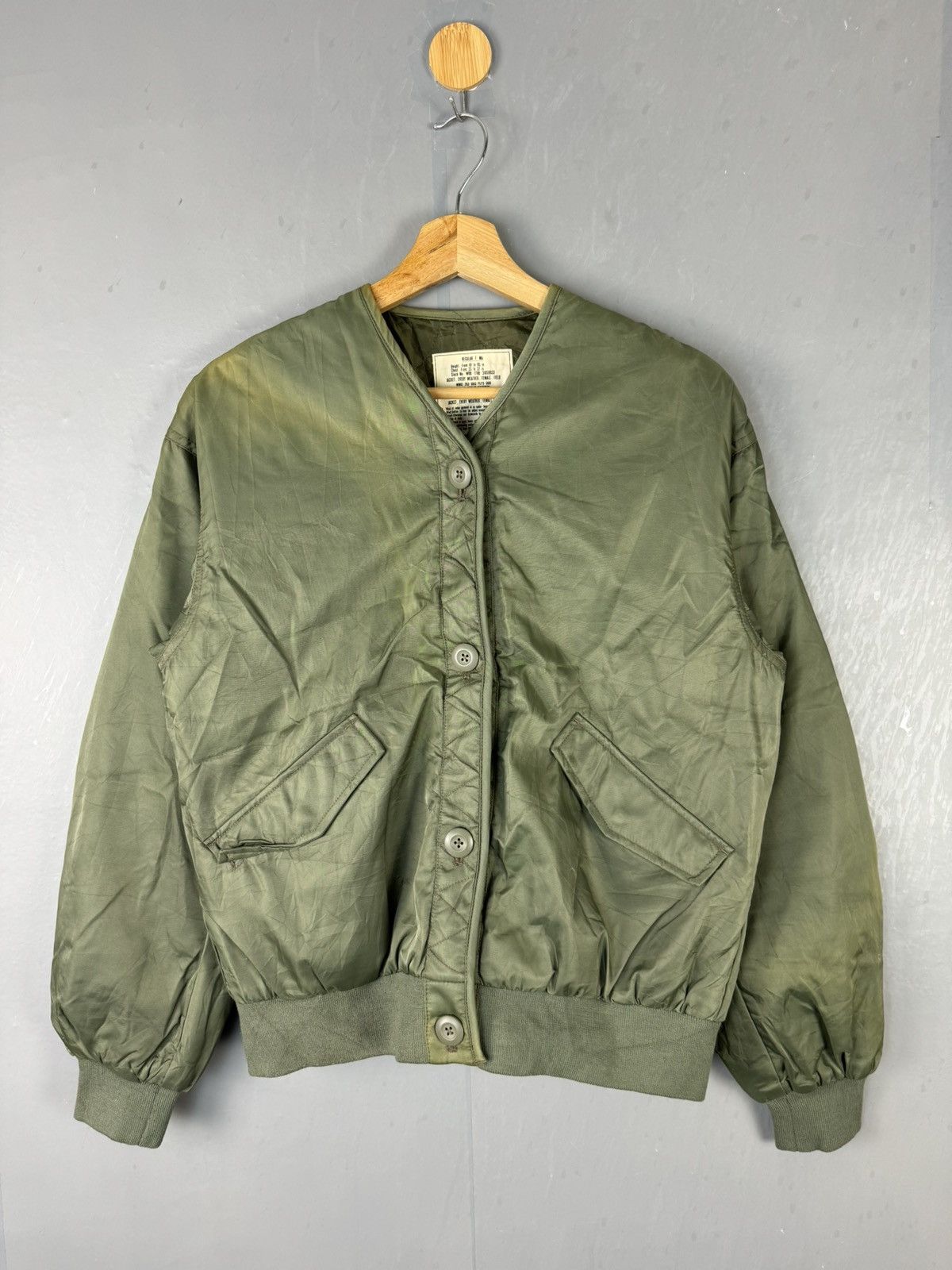 Japanese Brand × Vintage JAPANESE DESIGN MILITARY STYLE JACKET Size M / US 6-8 / IT 42-44 - 1 Thumbnail