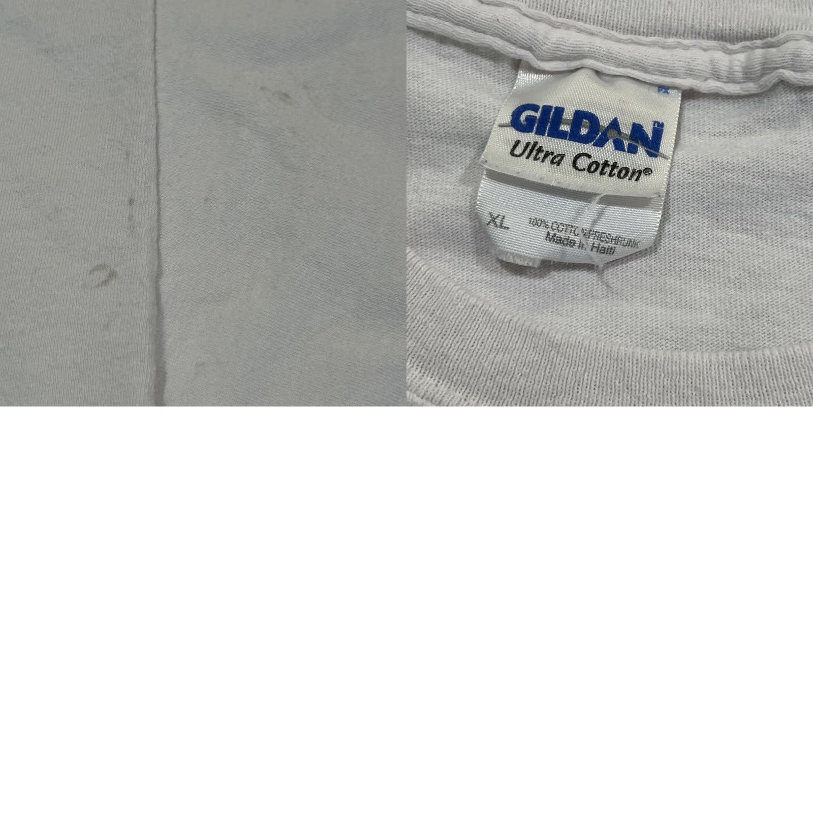 Gildan VINTAGE Hacienda De Los Milagros T Shirt XL Donkeys Animal Rescue Graphic Men's T-Shirt White Cotton Crew Neck XL? Size US XL / EU 56 / 4 - 9 Thumbnail