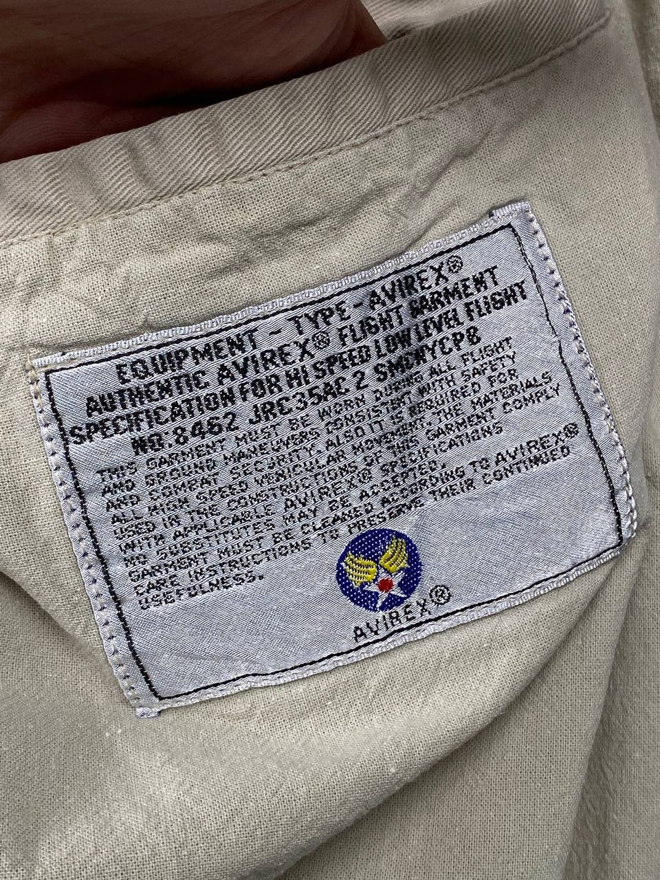 Avirex Vintage Avirex Bomber Jacket Made In Japan Men Size M Beige Size US M / EU 48-50 / 2 - 14 Thumbnail