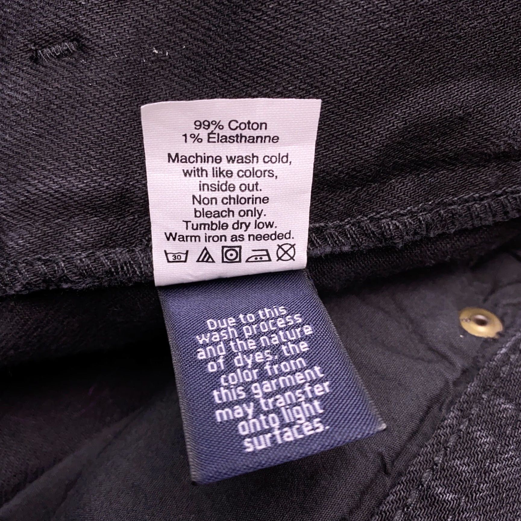 J.Crew J.CREW Jeans Slim 28x32 Black Mid Rise 5-Pocket Denim Denim Jeans Modern Mens Tapered Size US 28 / EU 44 - 7 Thumbnail