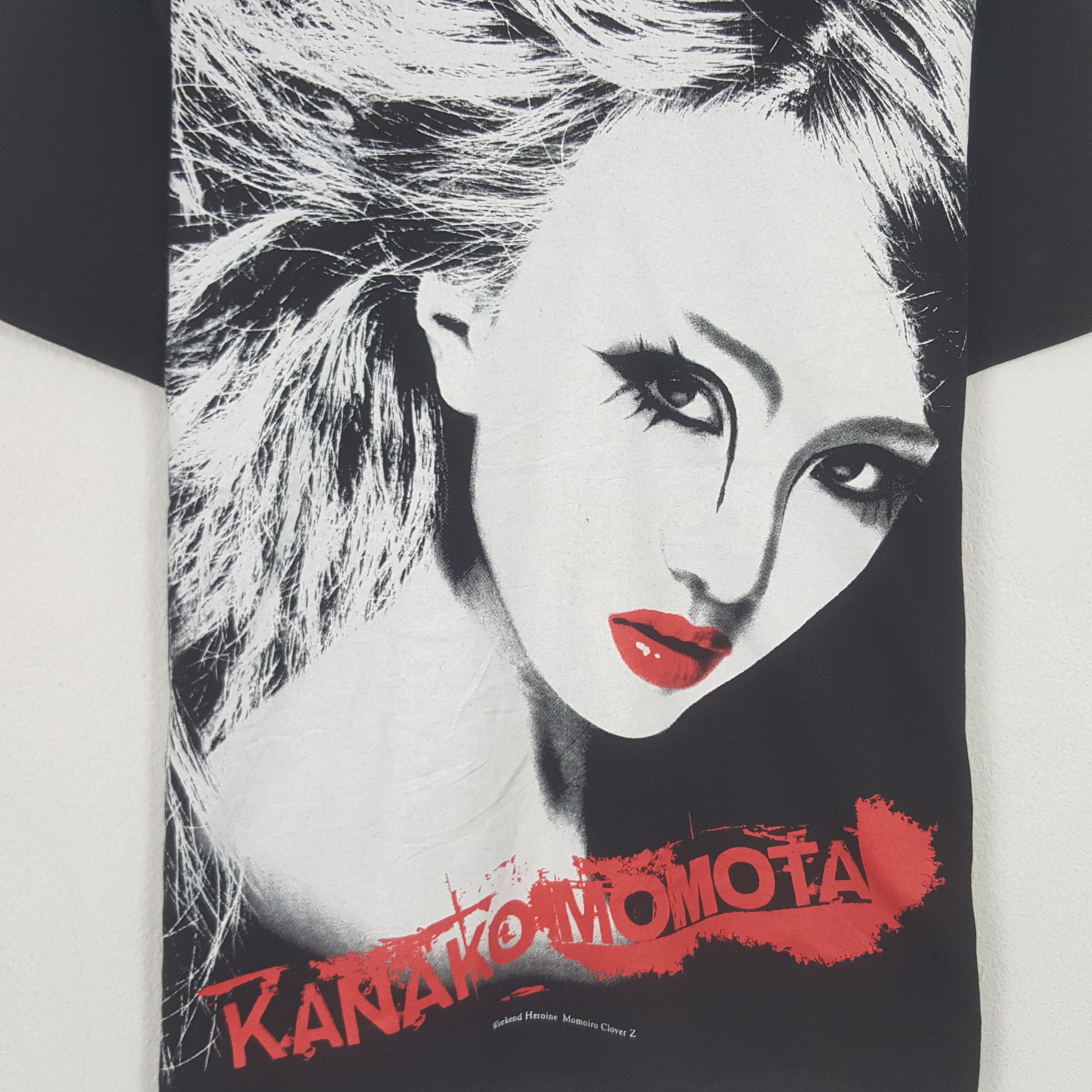 Japanese Brand Vintage Momoiro Clover Z Lady Kanako Momota T-shirt Size US M / EU 48-50 / 2 - 2 Thumbnail