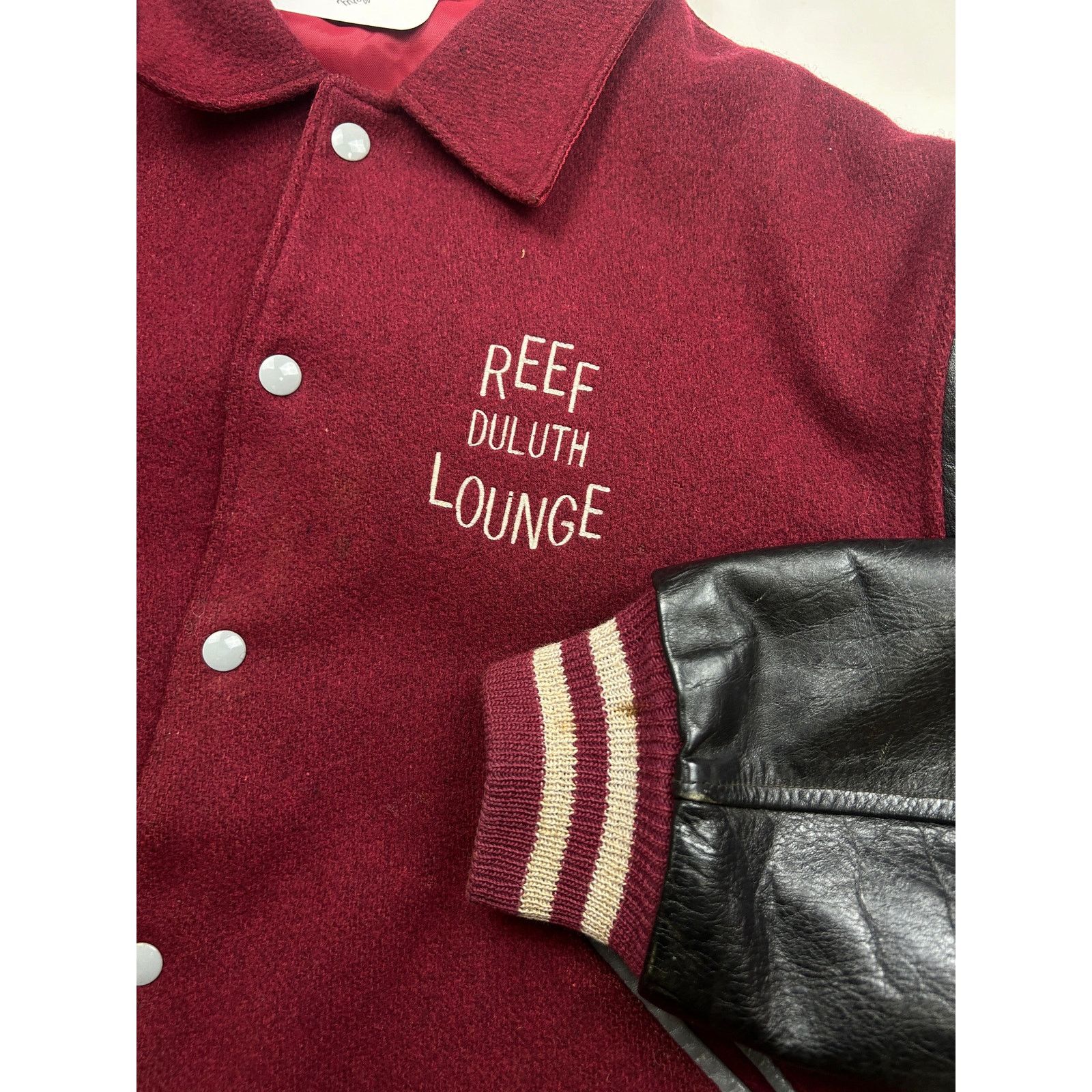 Vintage Vintage 80s/90s Duluth Lounge Varsity Letterman Jacket L Size US L / EU 52-54 / 3 - 4 Thumbnail