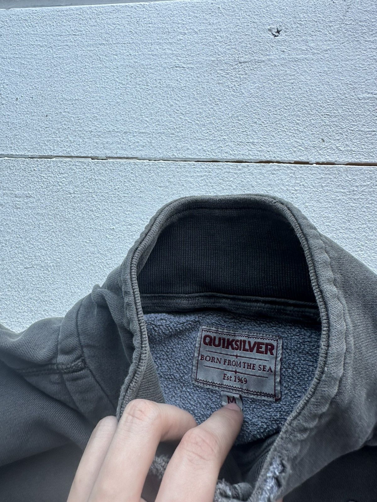 Quicksilver 🚨Crazy Vintage Quicksilver BOXY Sweatshirt Size M SURF rare Size US M / EU 48-50 / 2 - 8 Thumbnail