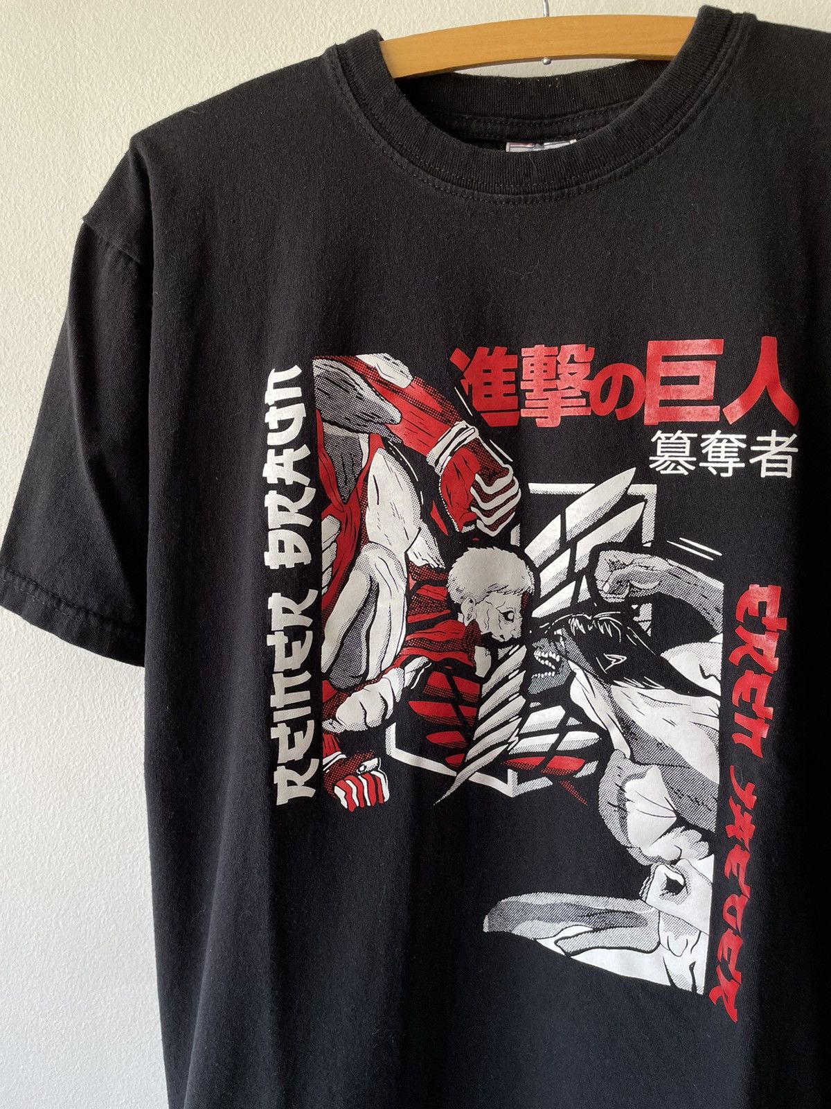 Japanese Brand × Vintage Vintage Japanese Attack On Titan Anime tee Size US L / EU 52-54 / 3 - 2 Thumbnail