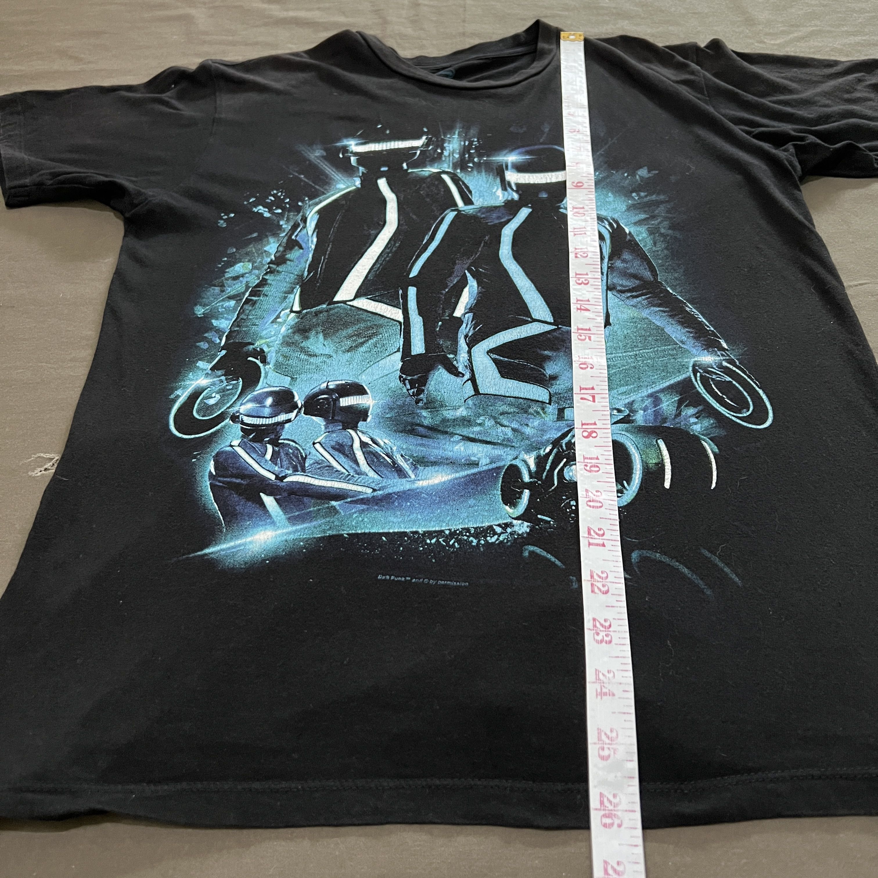 Band Tees × Disney Daft Punk Tron Legacy Promo Tee Size US M / EU 48-50 / 2 - 8 Thumbnail