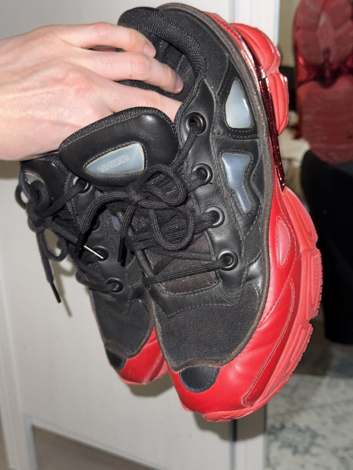 Raf Simons Adidas x Raf Simons Ozweego Skarlet red Size US 7 / EU 40 - 4 Thumbnail