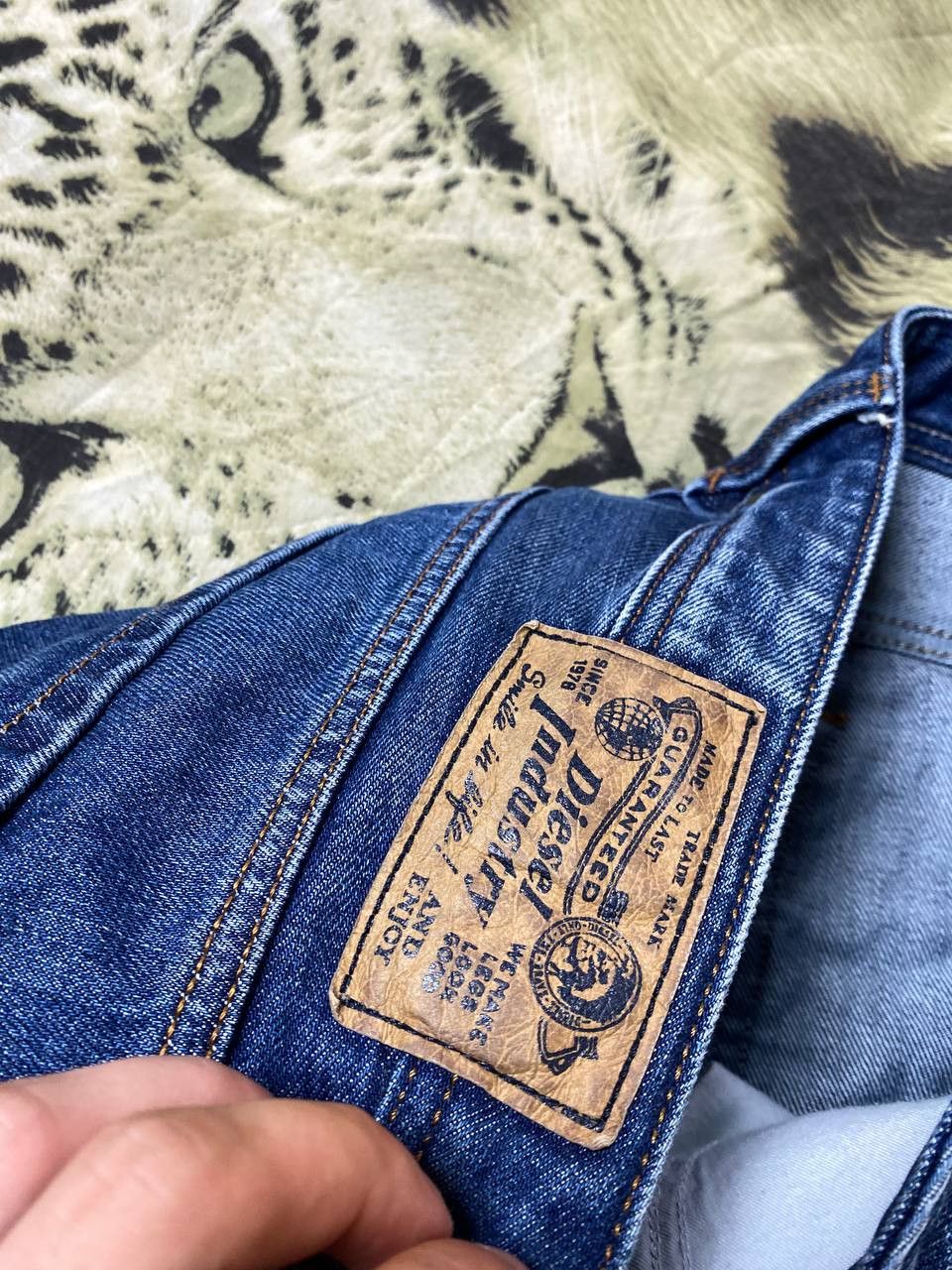 Diesel × Vintage Vintage Diesel Jeans Distressed Faded Baggy Y2K Size US 36 / EU 52 - 5 Thumbnail