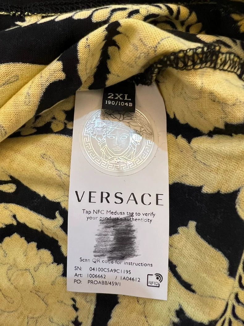 Versace Versace Printed short sleeves Size US XXL / EU 58 / 5 - 5 Thumbnail