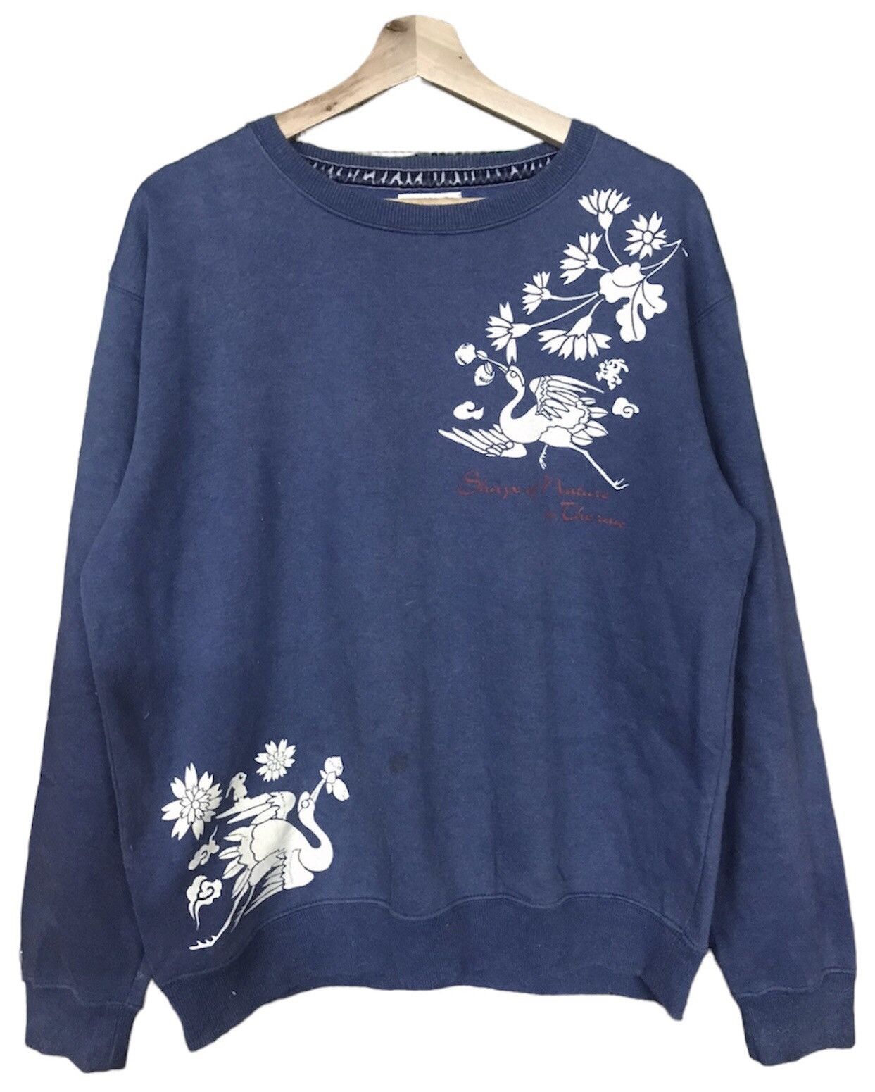 The Unbranded Brand Shape Of Nature Sweatshirt Crewneck Pullover Size US M / EU 48-50 / 2 - 1 Thumbnail