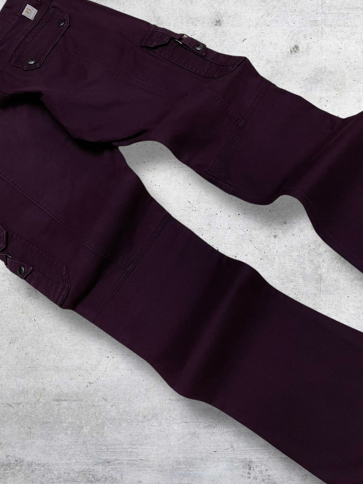 GOA VINTAGE HIDEWAYS NICOLE OG 90S JAPAN DESIGNER BONDAGE PANT Size US 30 / EU 46 - 15 Thumbnail